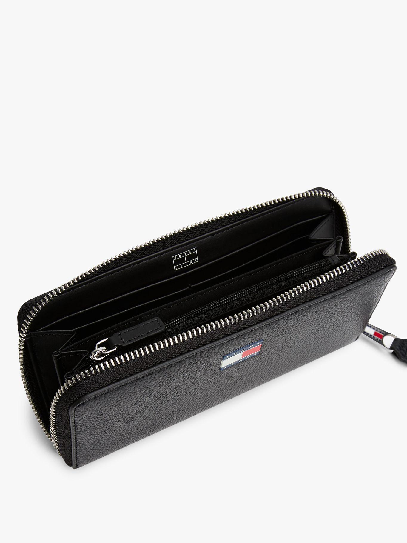 Billetera Large Must Con Cierre Negro Tommy Jeans-2