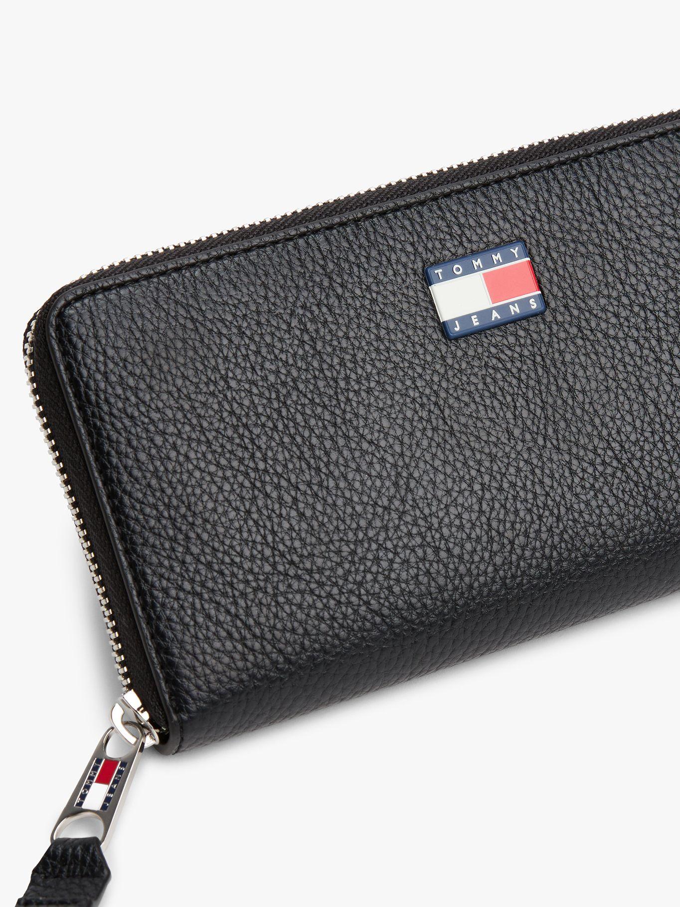 Billetera Large Must Con Cierre Negro Tommy Jeans-3