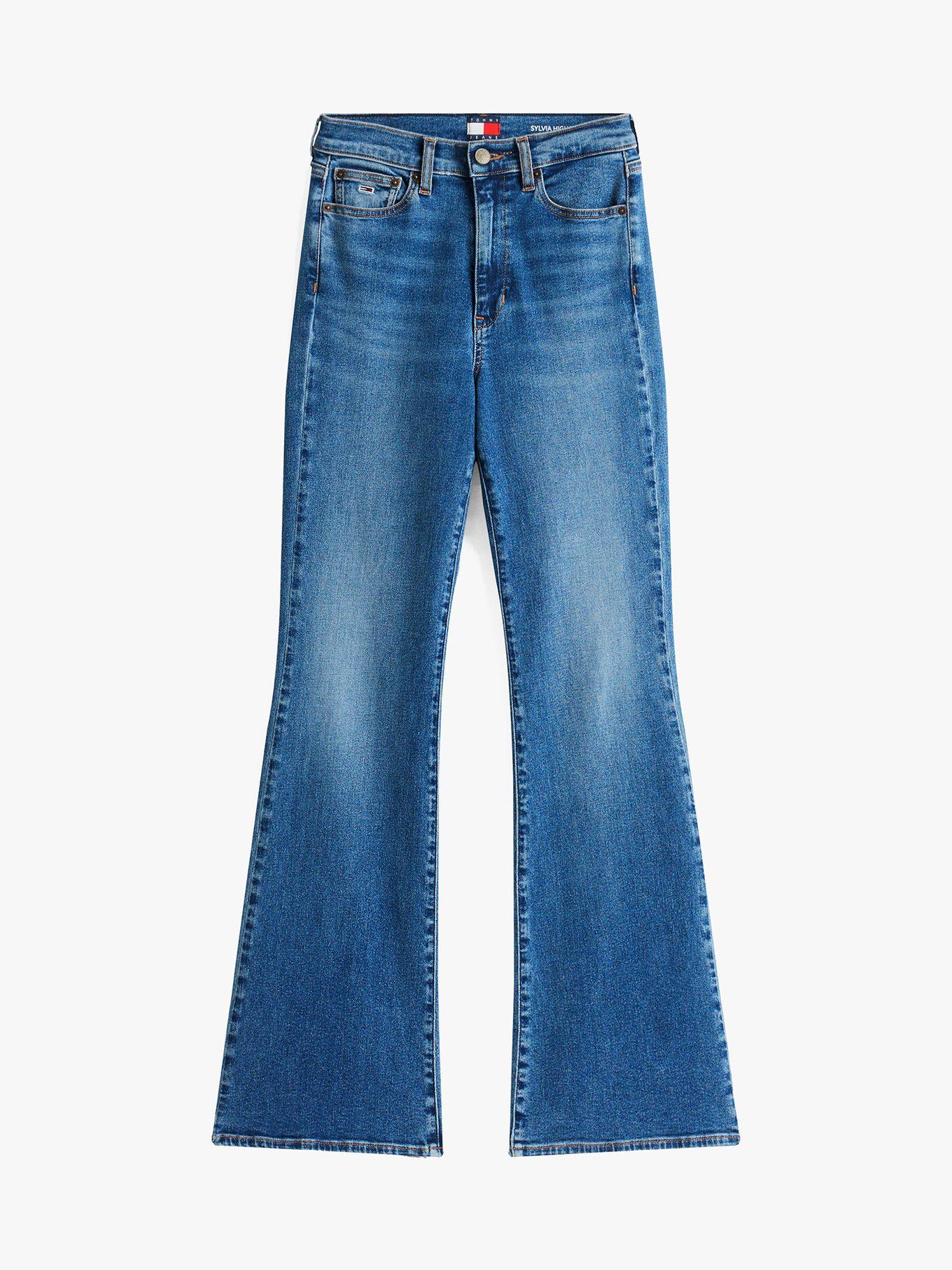 Jeans Sylvia De Talle Alto Azul Tommy Jeans-4