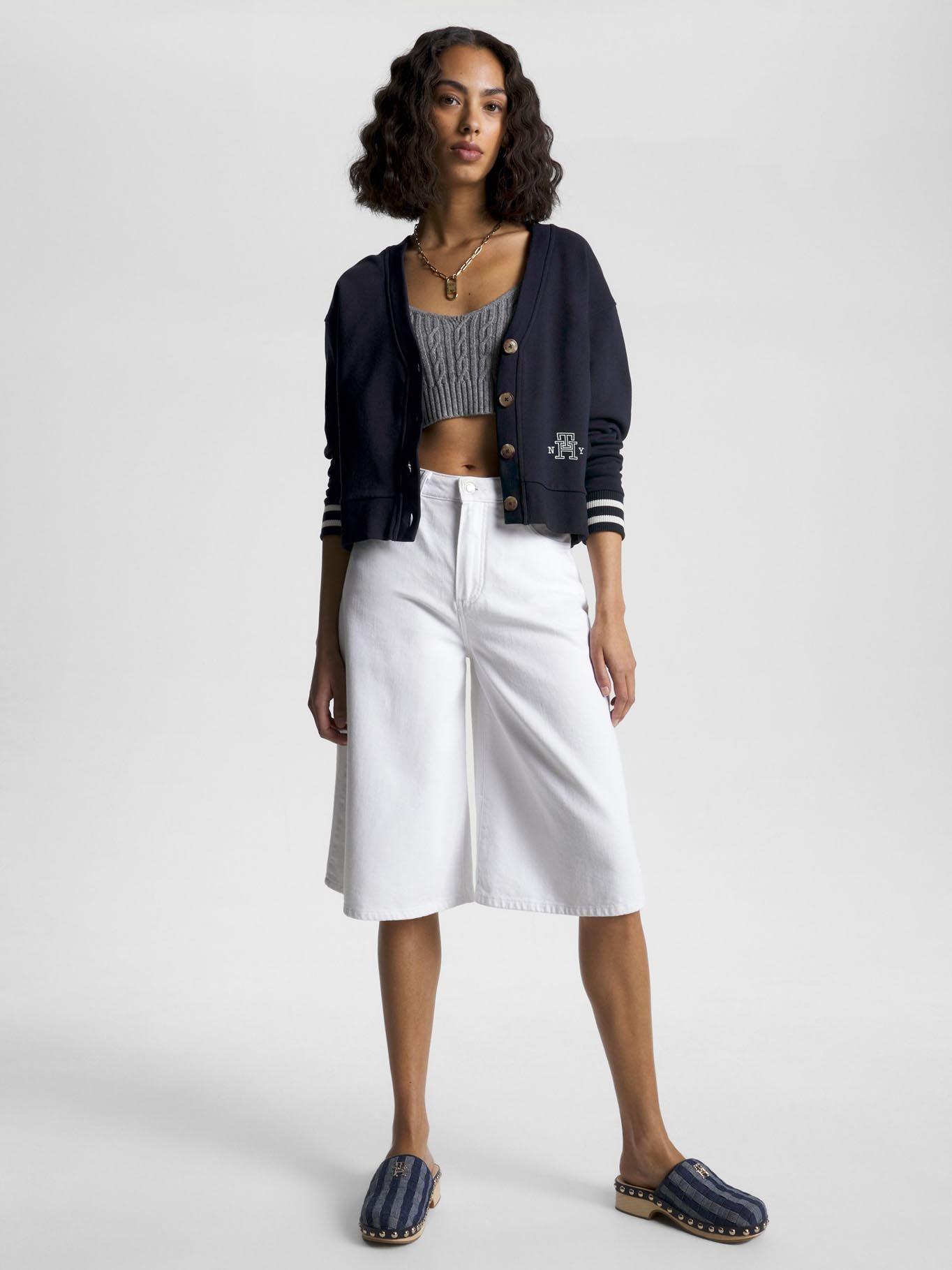 Cárdigan Relaxed Fit Varsity Logo  Azul Tommy Hilfiger-1