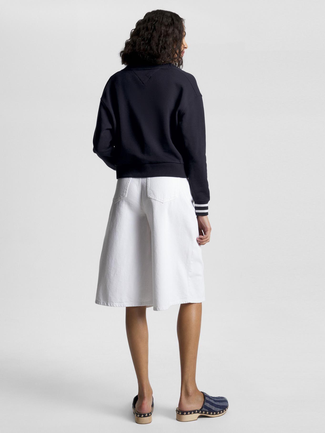 Cárdigan Relaxed Fit Varsity Logo  Azul Tommy Hilfiger-2