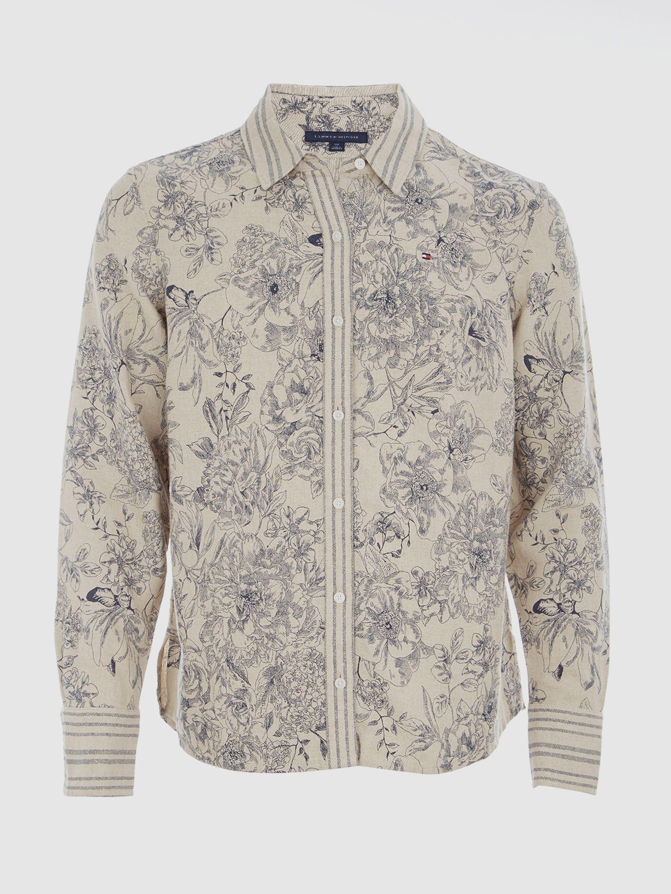 Camisa Floral Print Classic Único Color Tommy Hilfiger-0