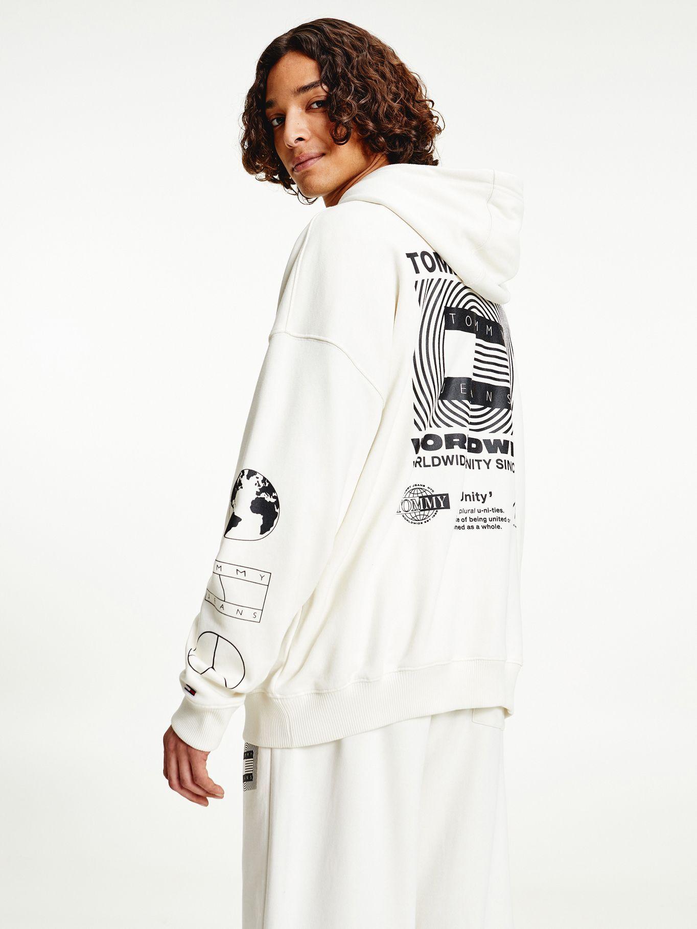 Polerón Hoodie Unity Crema Tommy Jeans MY2-1