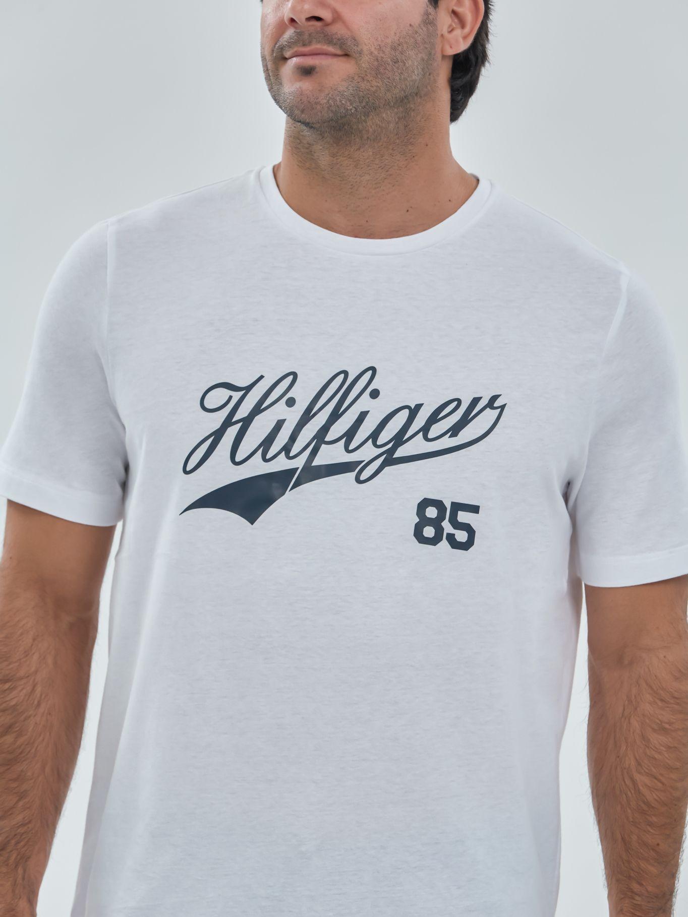 Polera De Pijama Con Logo Blanco Tommy Hilfiger-2