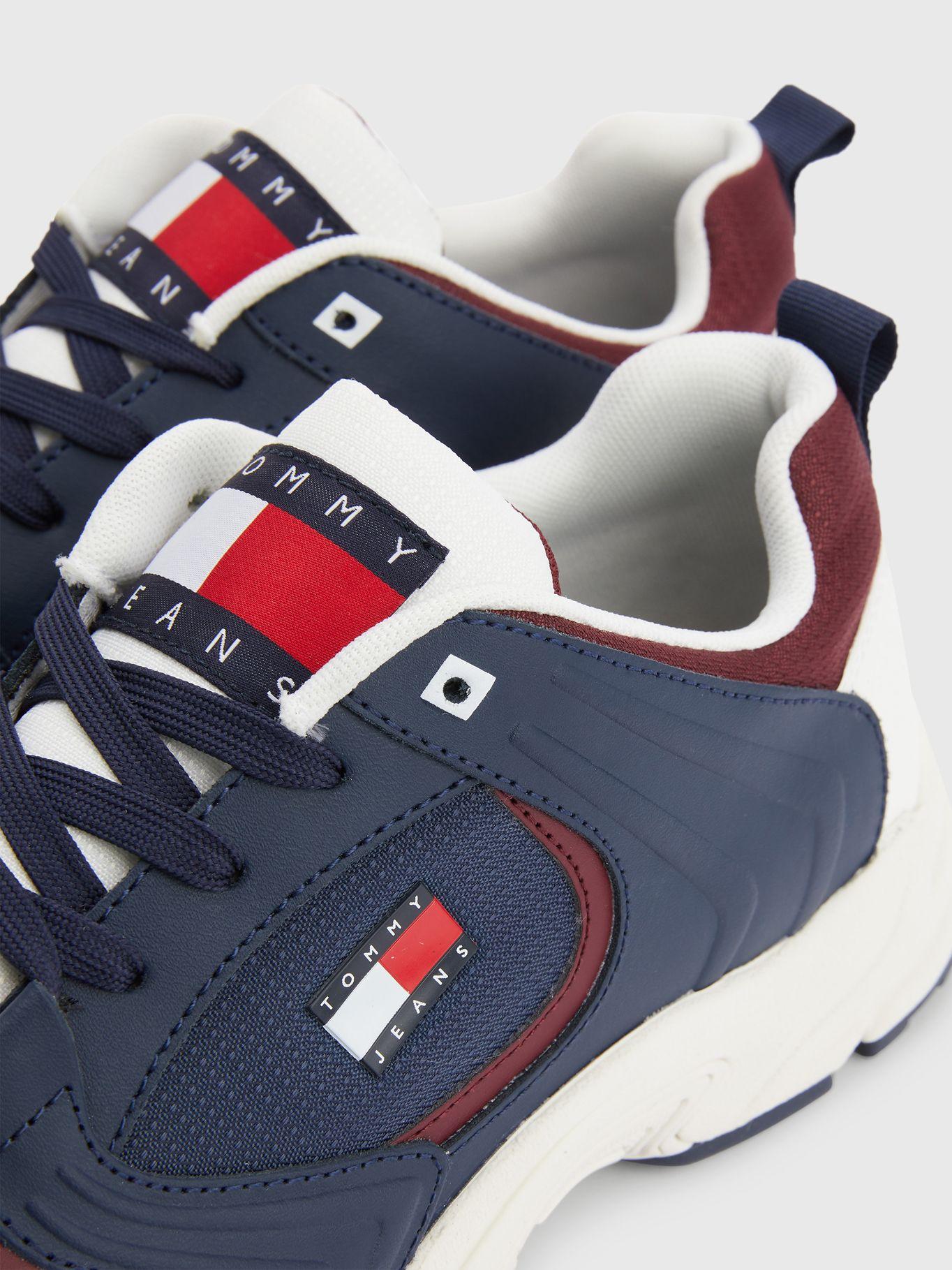 Zapatillas Running Texturizadas Azul Tommy Hilfiger-3