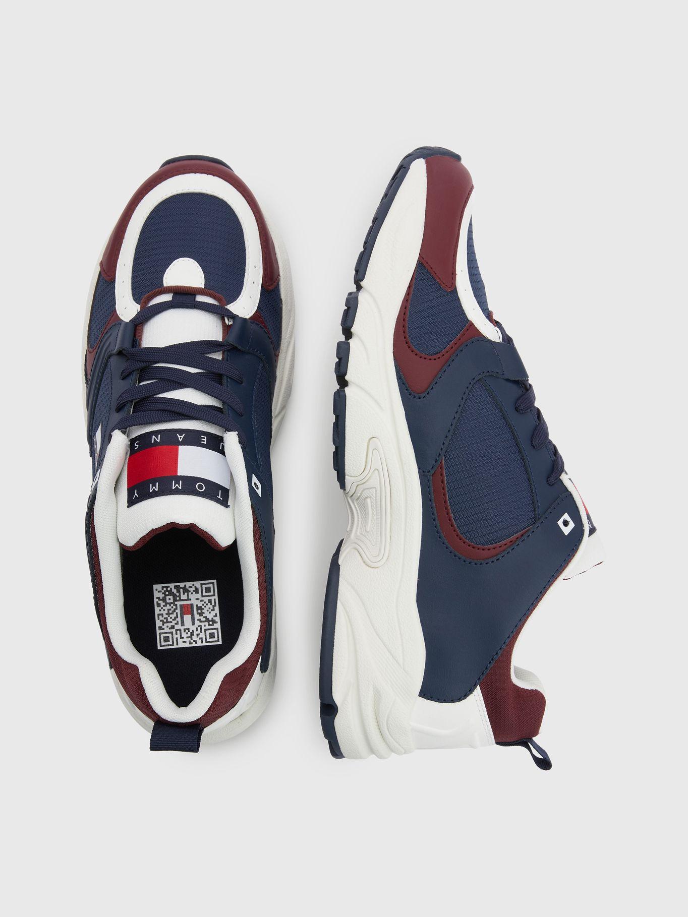 Zapatillas Running Texturizadas Azul Tommy Hilfiger-4