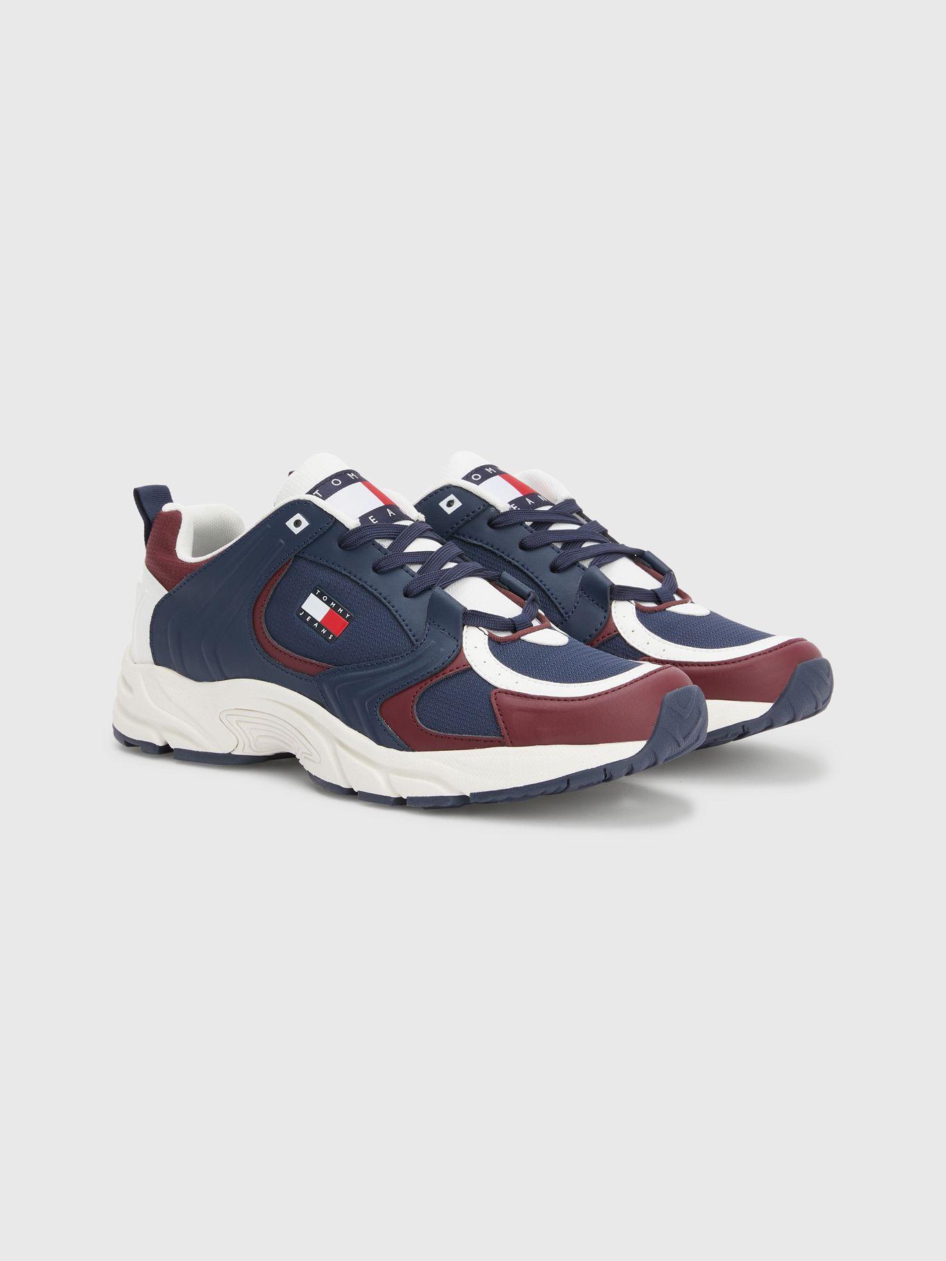 Zapatillas Running Texturizadas Azul Tommy Hilfiger-1