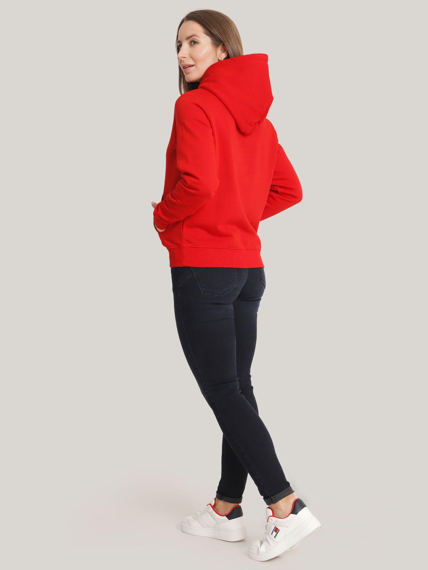 Polerón Hoodie Logo Monotype Rojo Tommy Jeans-2