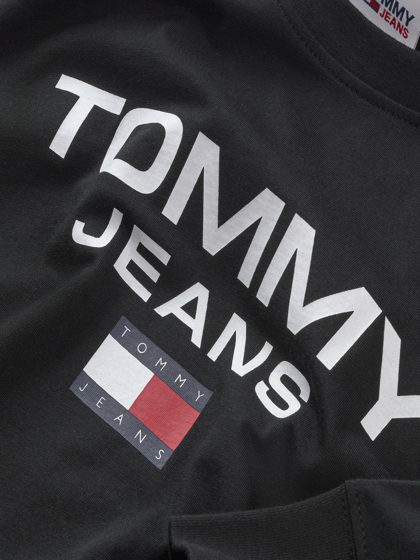 Polera Classic Entry Con Logo Negro Tommy Hilfiger-2
