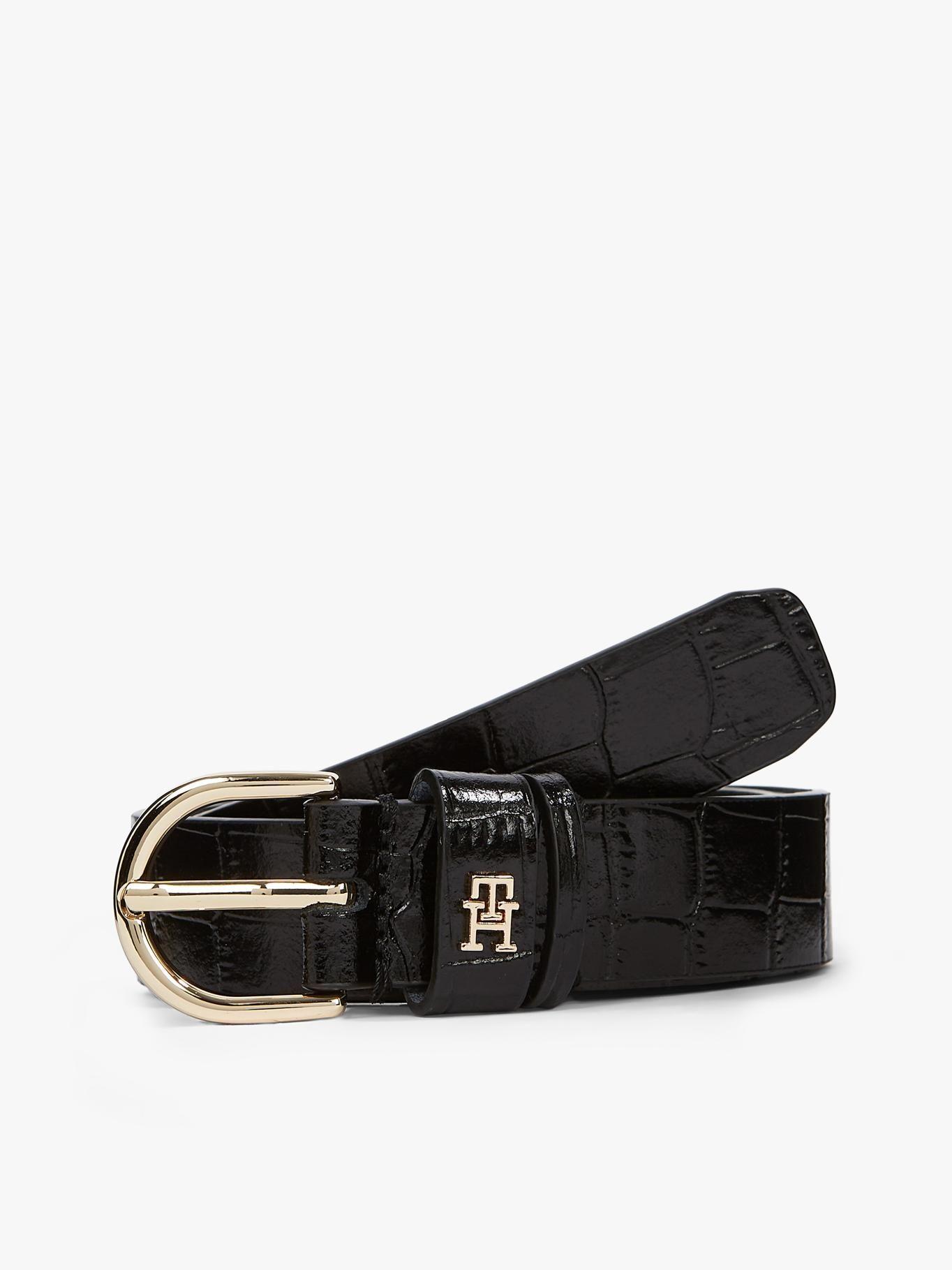 Cinturón Essential De Cuero Negro Tommy Hilfiger-0