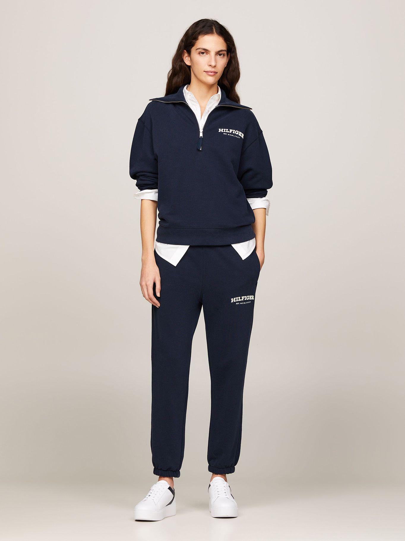 Jogger Con Logo Monotype Azul Tommy Hilfiger-1