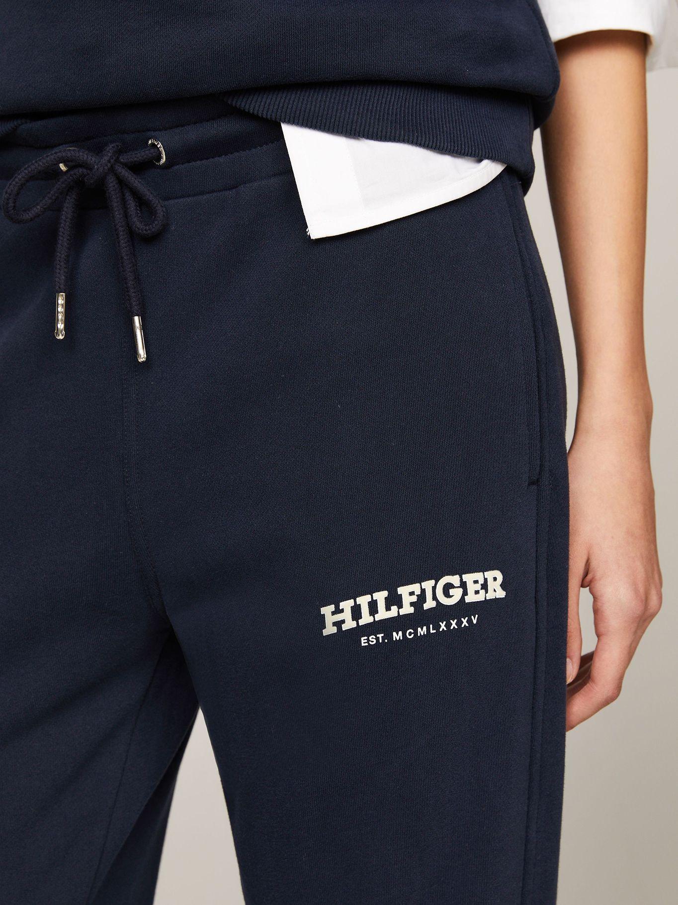 Jogger Con Logo Monotype Azul Tommy Hilfiger-3