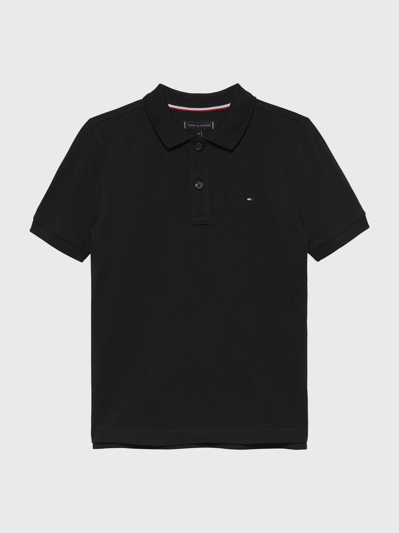Polo Con Logo Regular Essential Negro Tommy Hilfiger-0