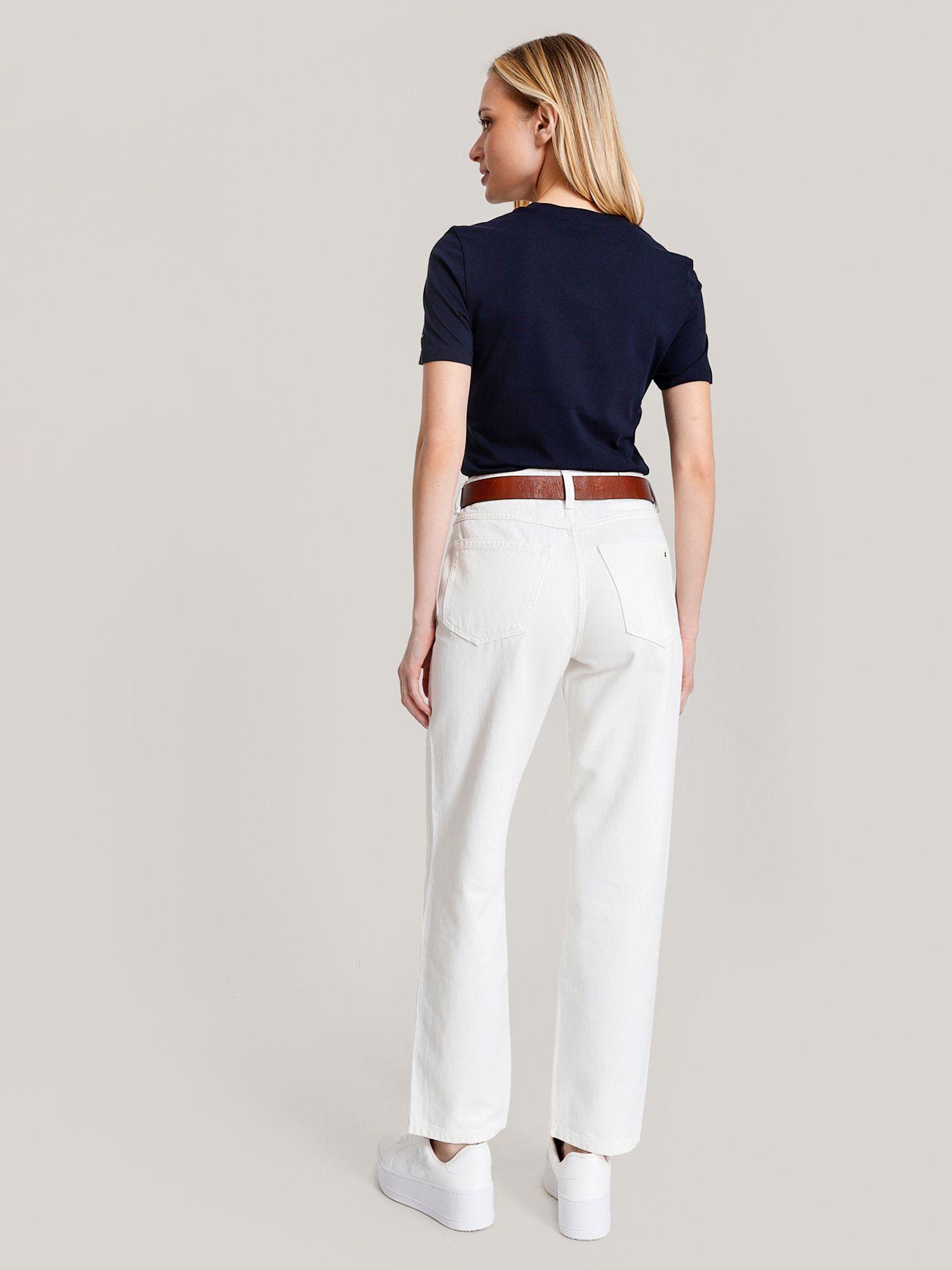 Polera Solid Logo Slim Fit Azul Tommy Hilfiger-2