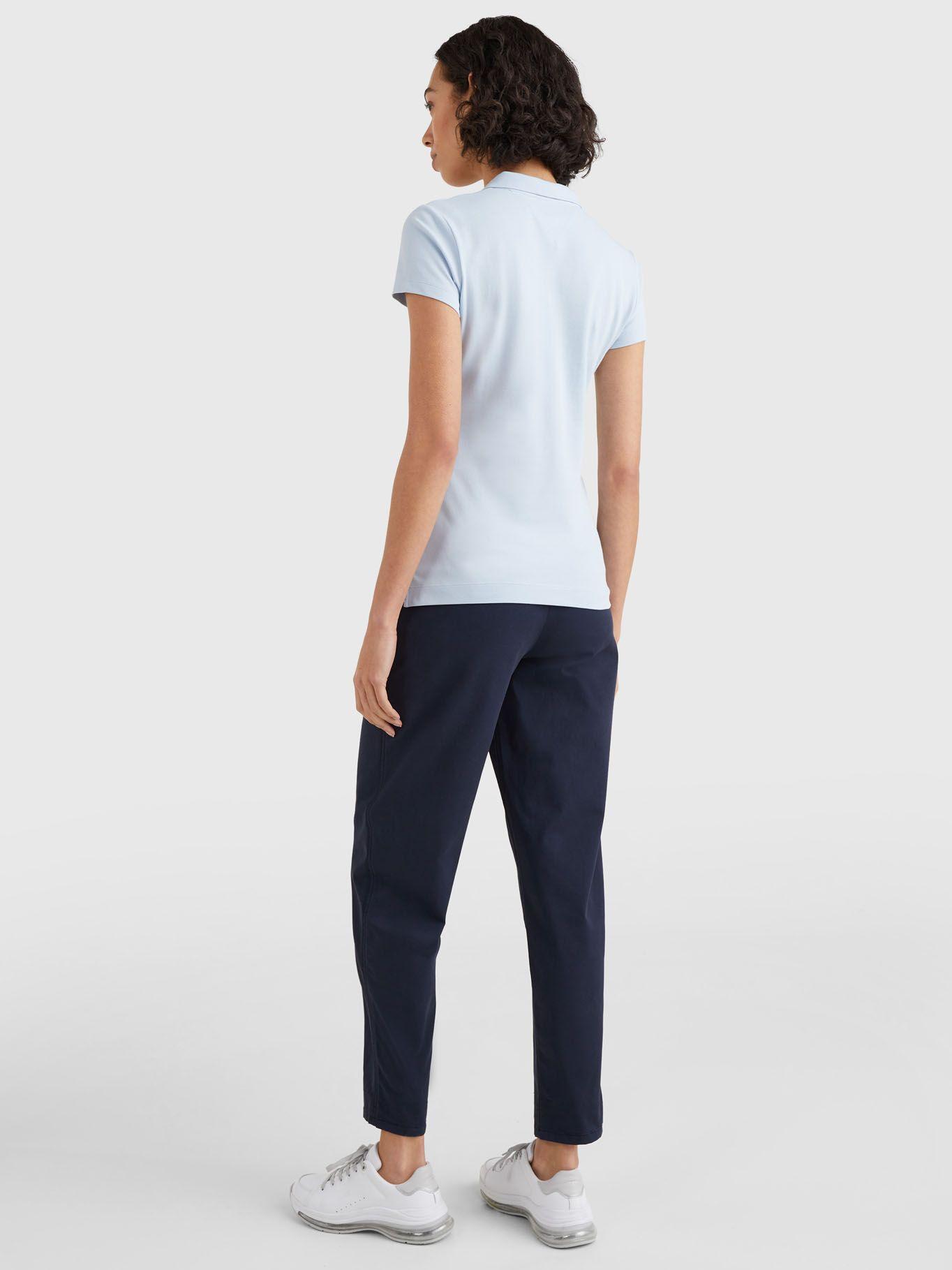 Polo Essential Slim Celeste Tommy Hilfiger-2