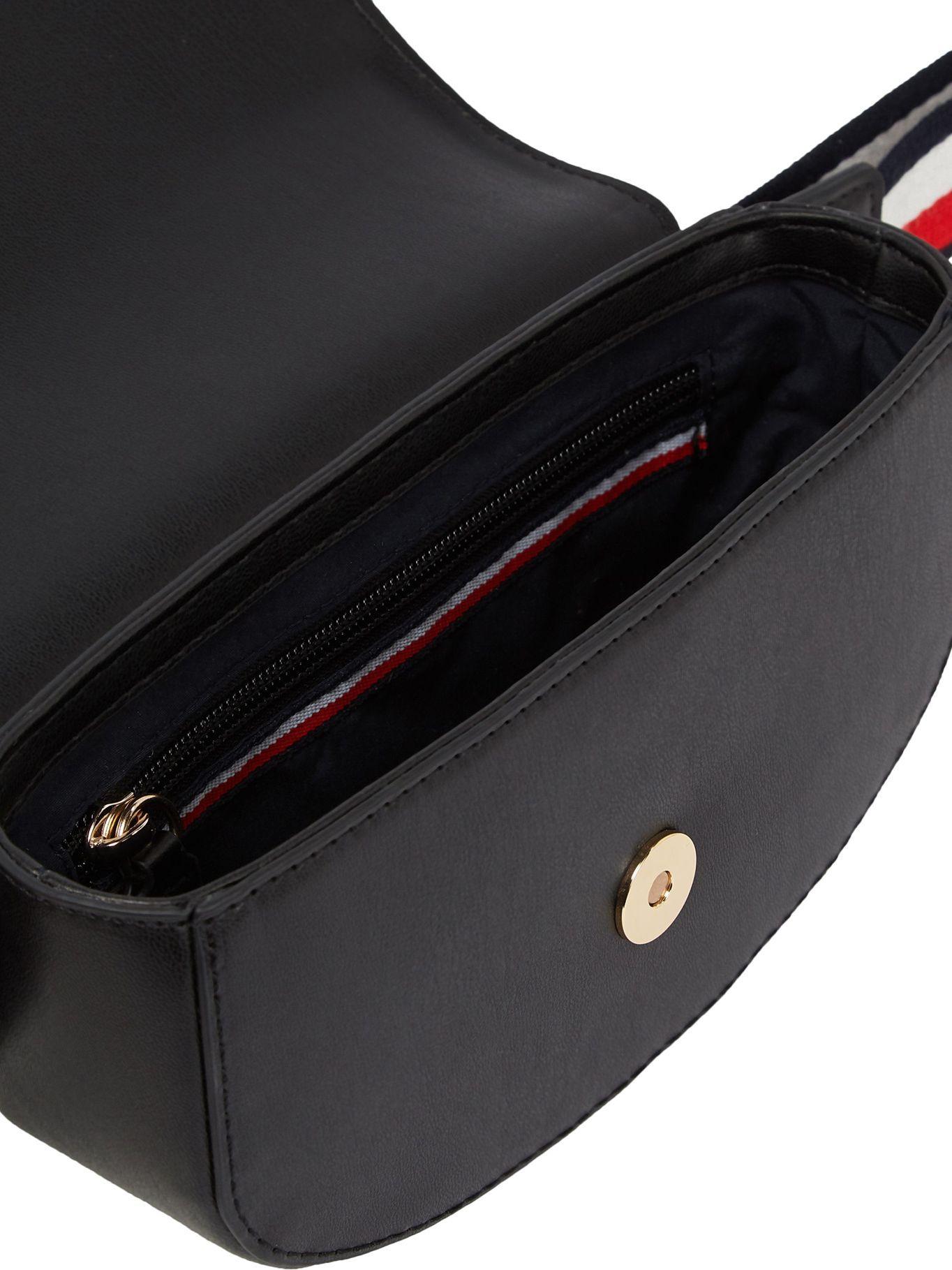 Riñonera Global Stripe Print Negro Tommy Hilfiger-2