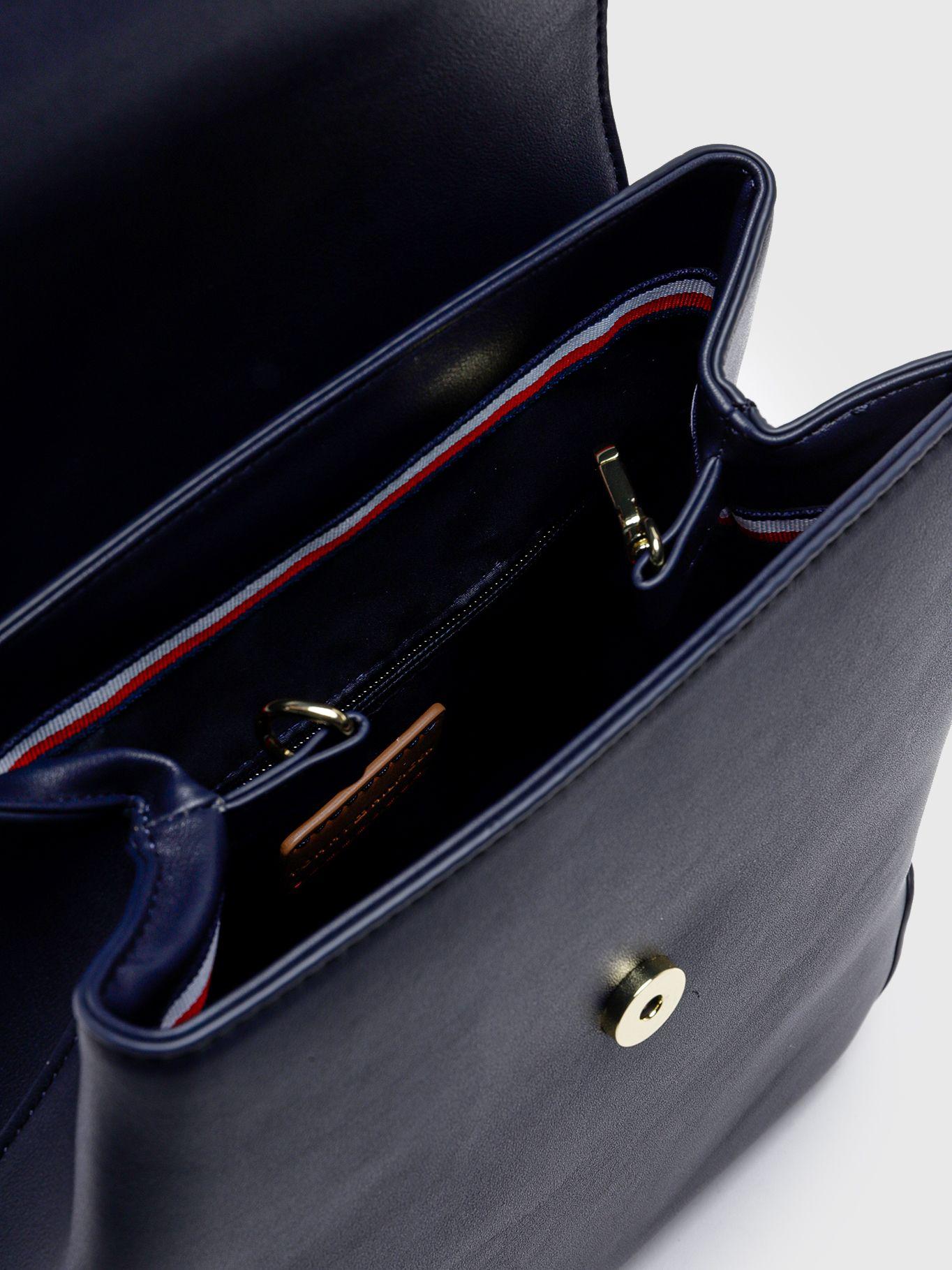 Mochila Flap Signature Azul Tommy Hilfiger-3
