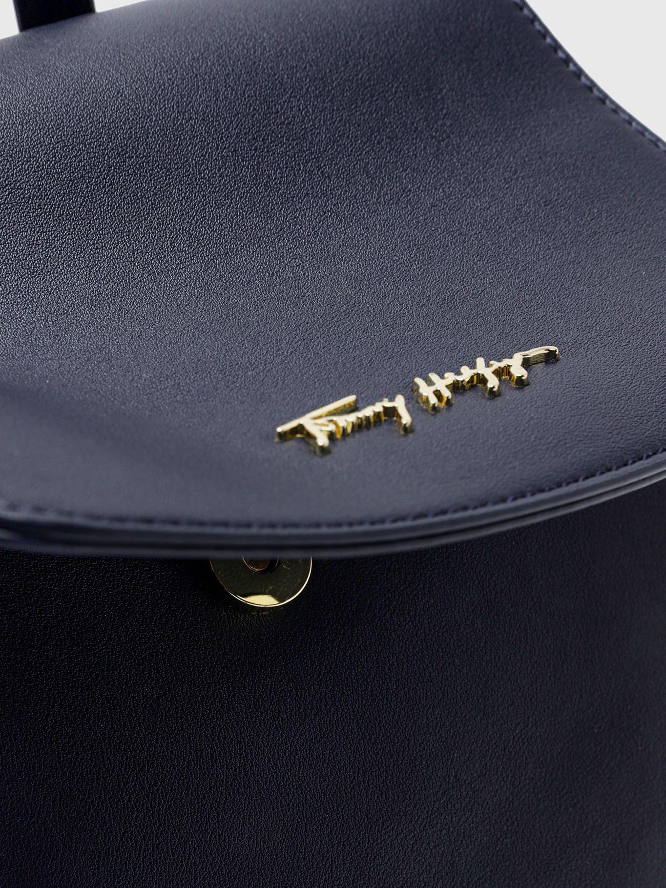 Mochila Flap Signature Azul Tommy Hilfiger-2