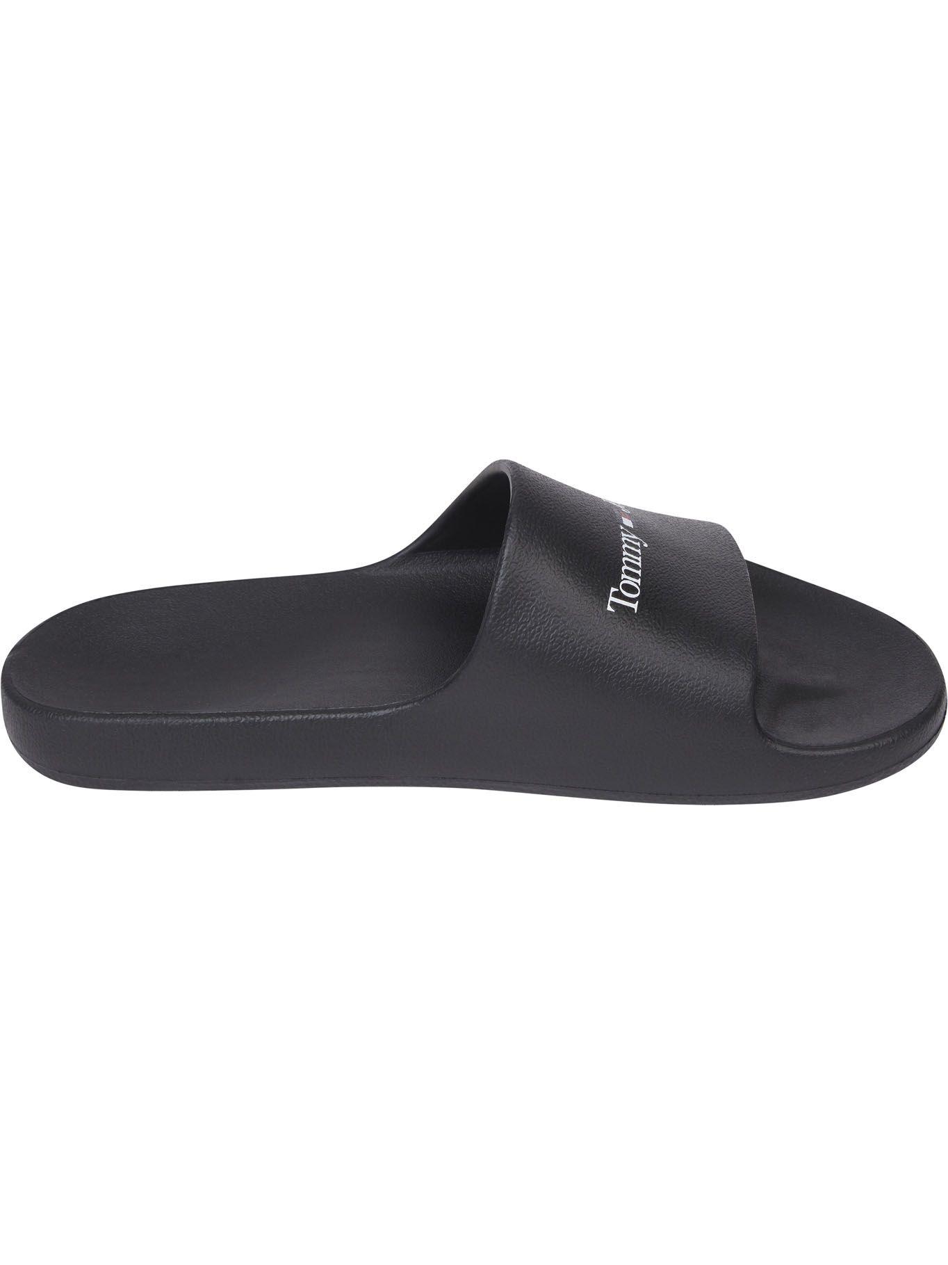 Sandalias Logo Script Negro Tommy Hilfiger-0
