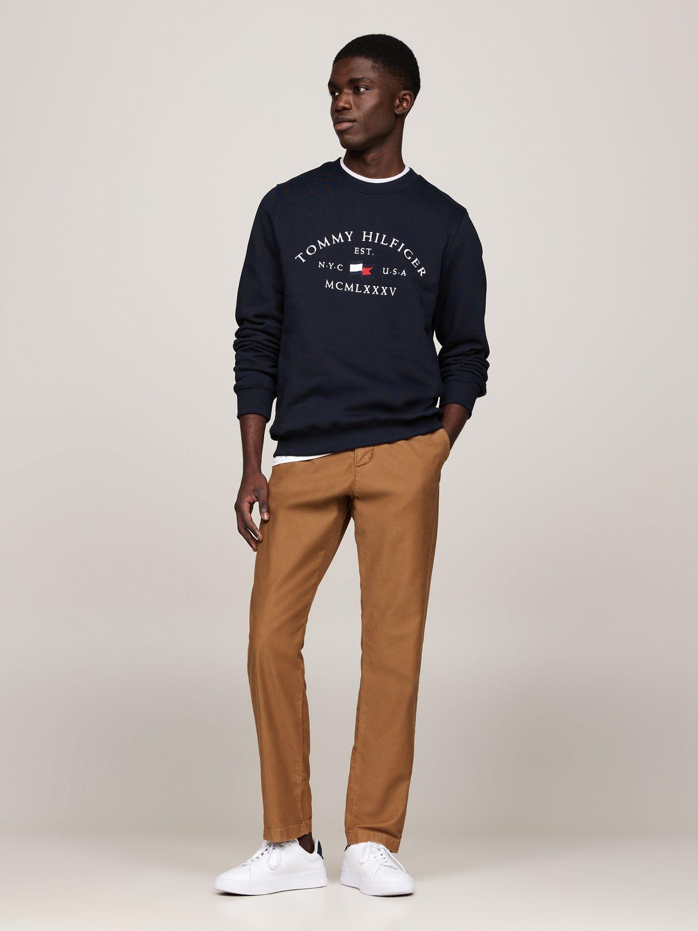 Polerón Nautical Arch Logo Azul Tommy Hilfiger-1