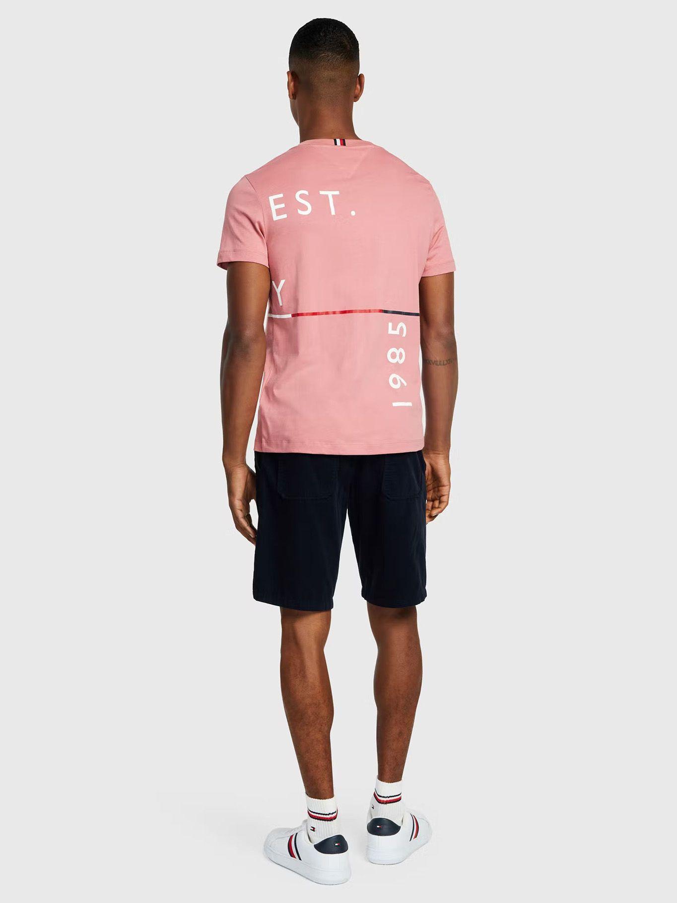 Polera Graphic Off Logo Rosado Tommy Hilfiger-2