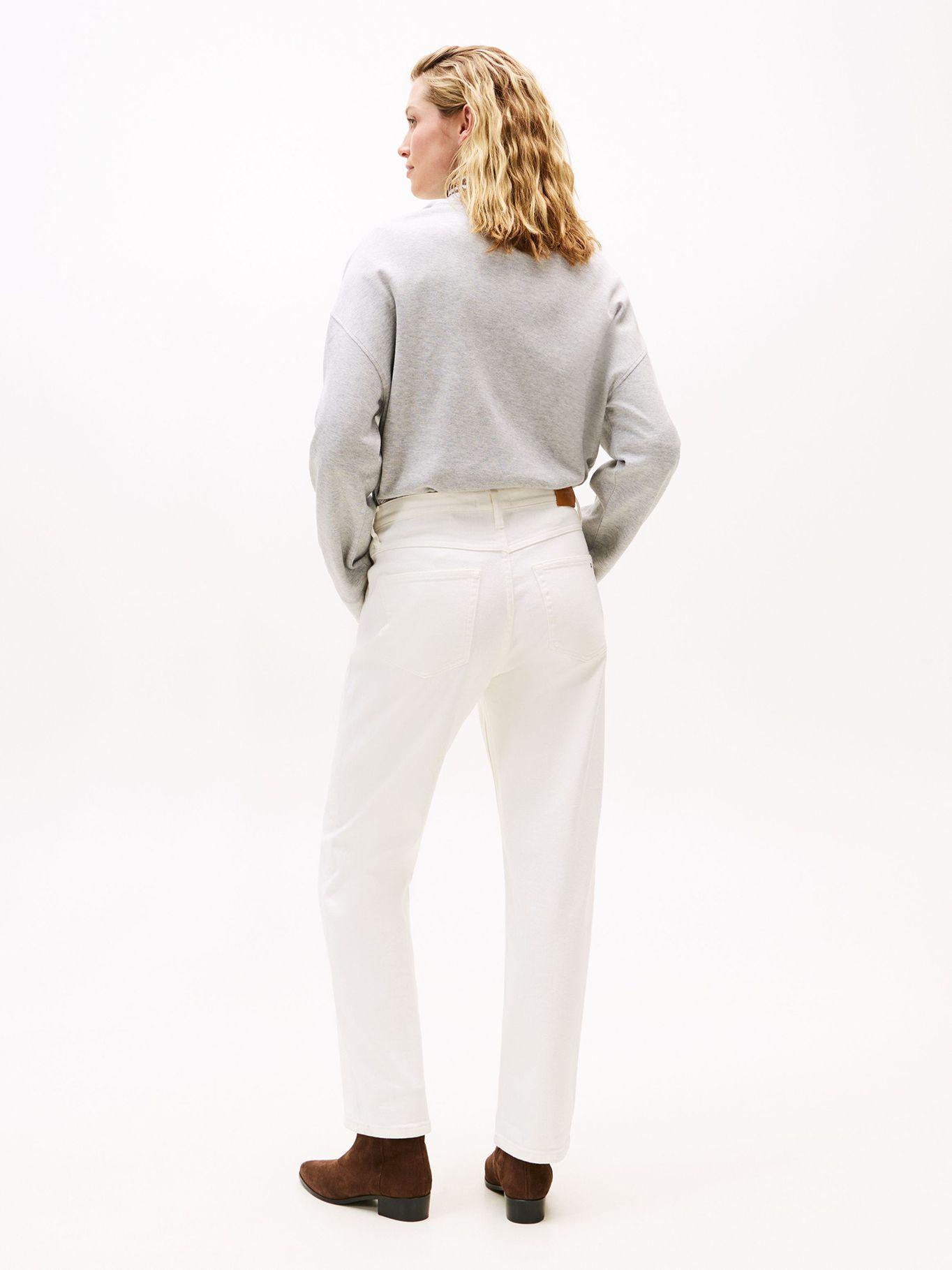 Jeans Clásico De Corte Recto Blanco Tommy Hilfiger-2