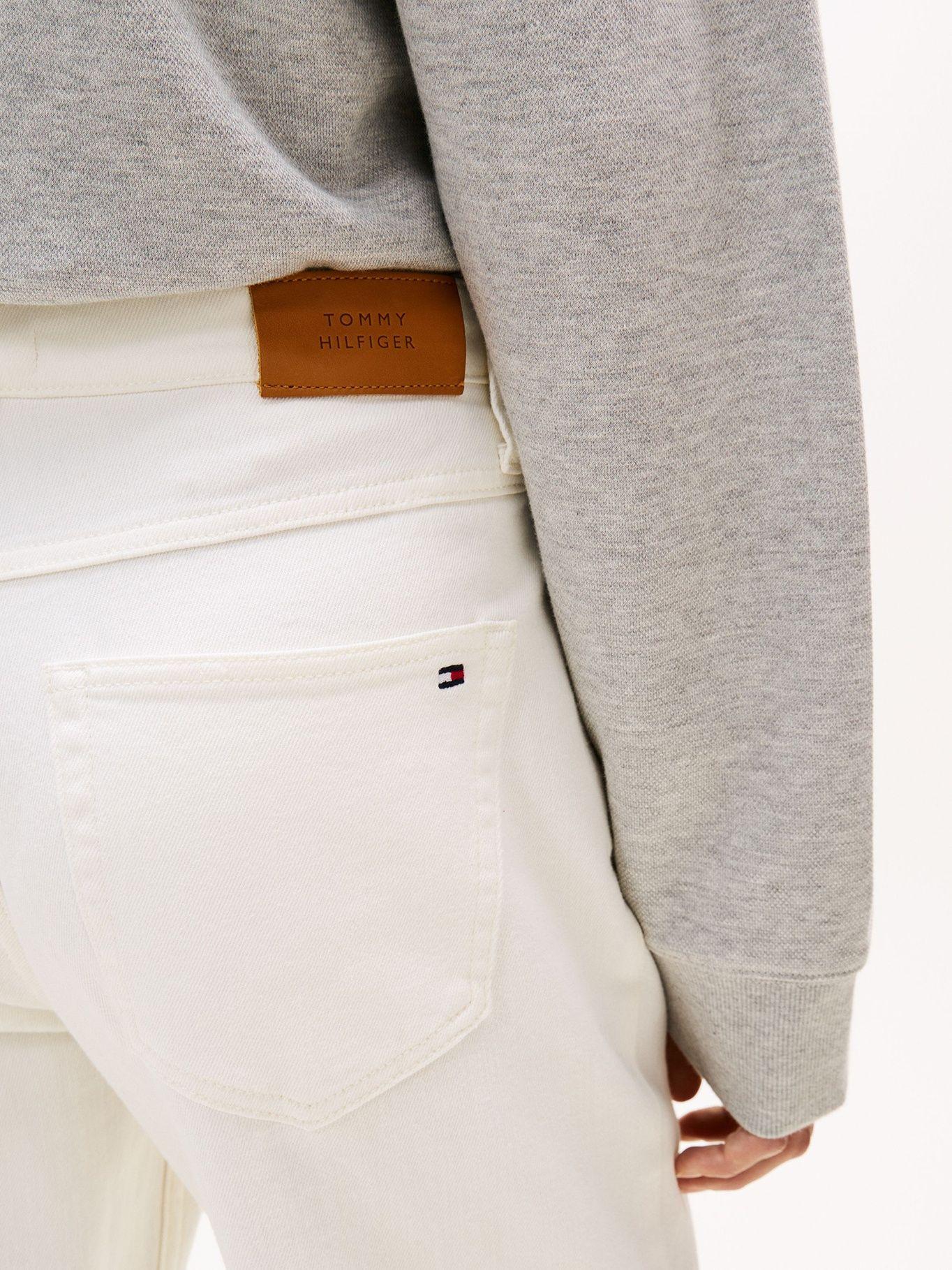 Jeans Clásico De Corte Recto Blanco Tommy Hilfiger-3