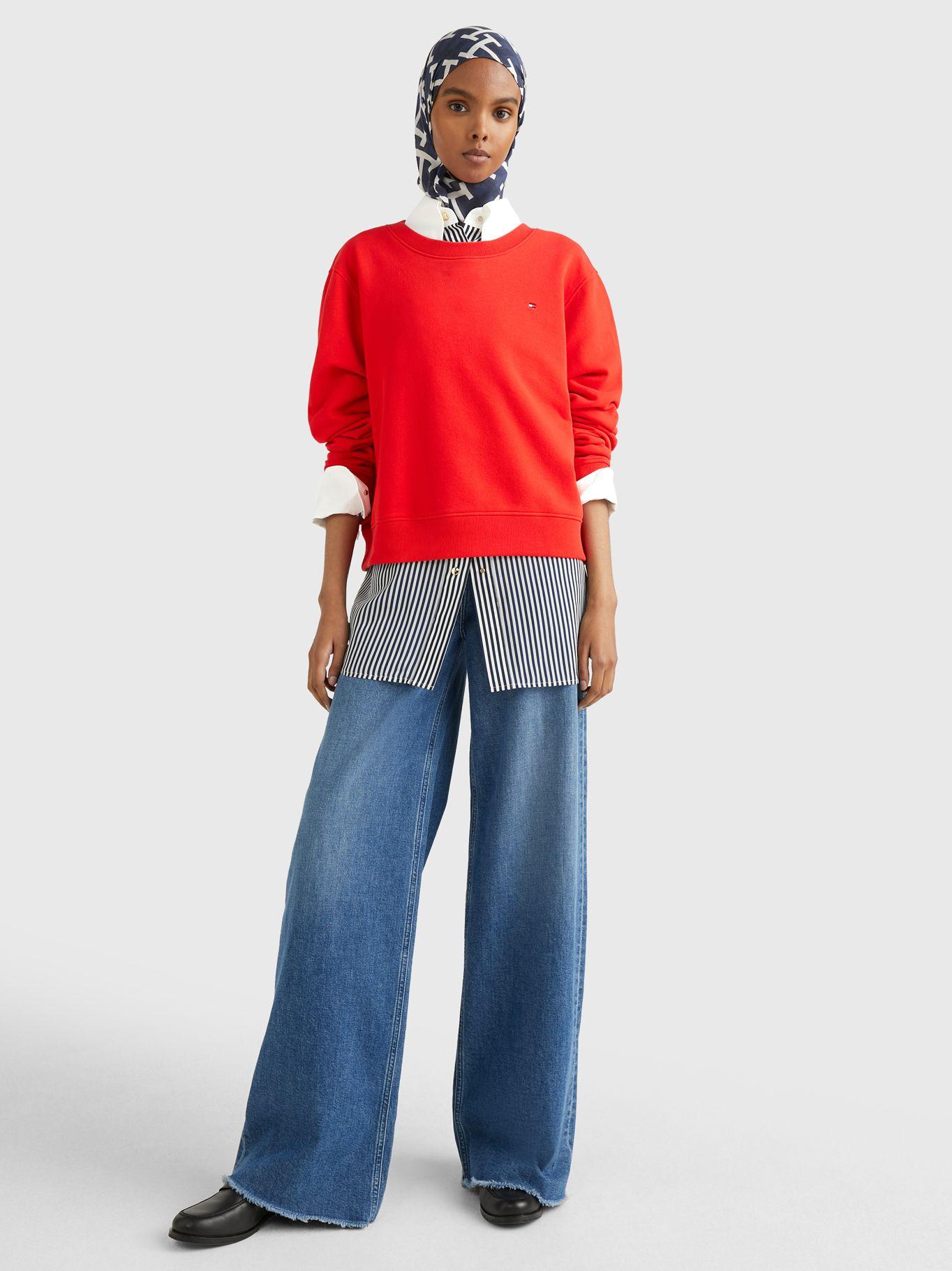 Polerón Collection 1985 Cotton Rojo Tommy Hilfiger-1