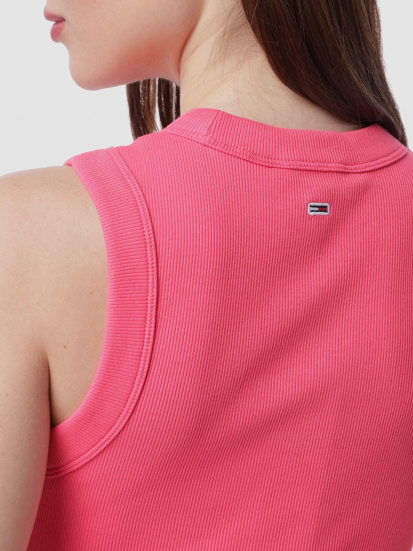 Polera Bubble Con Logo Rosado Tommy Jeans-3