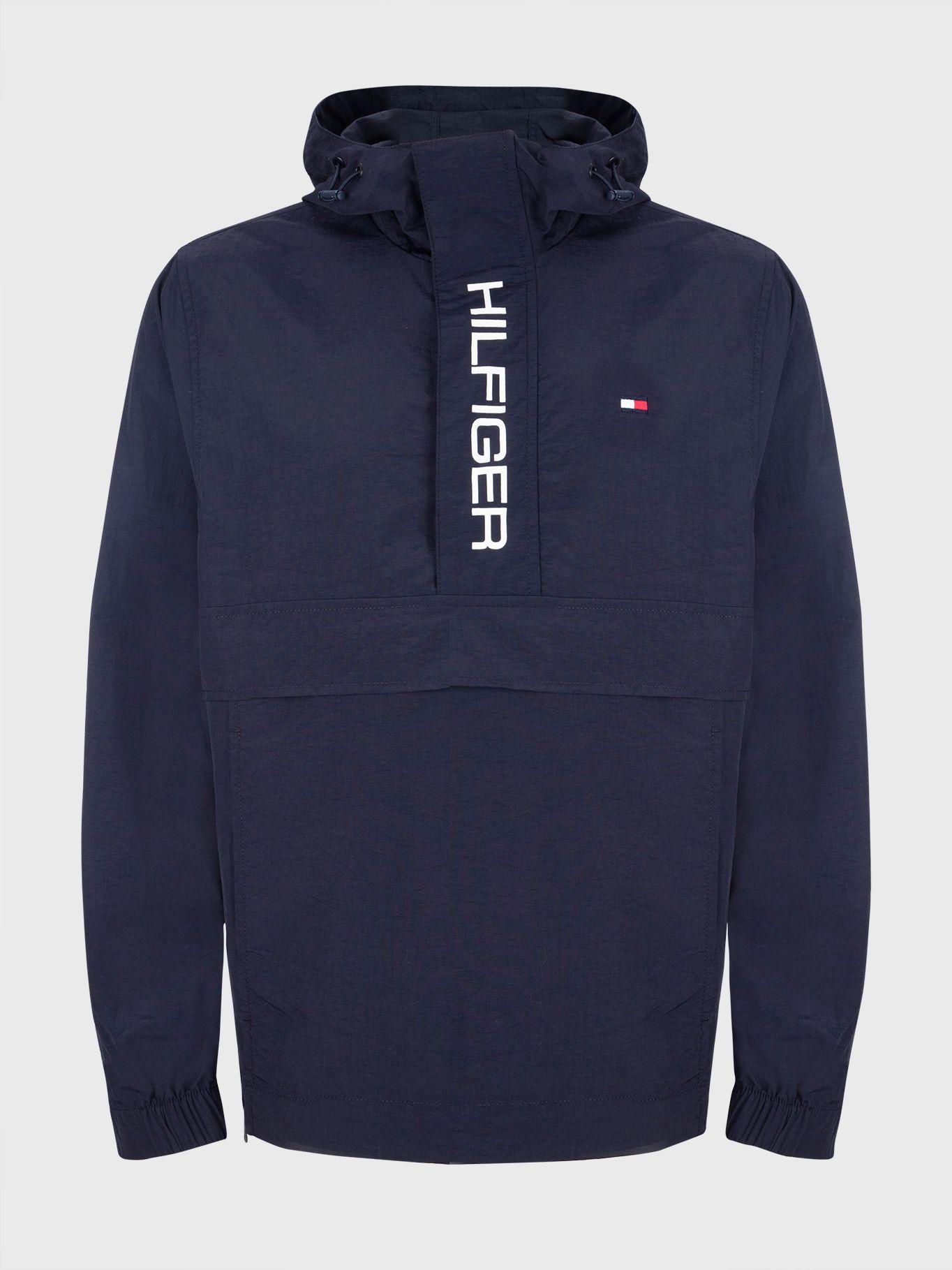 Cortavientos Essentials Impermeable Azul Tommy Hilfiger-0