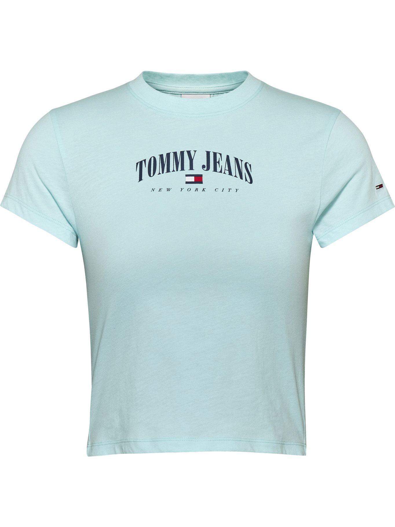 Polera Baby Cropped Essntial Verde Tommy Hilfiger-0