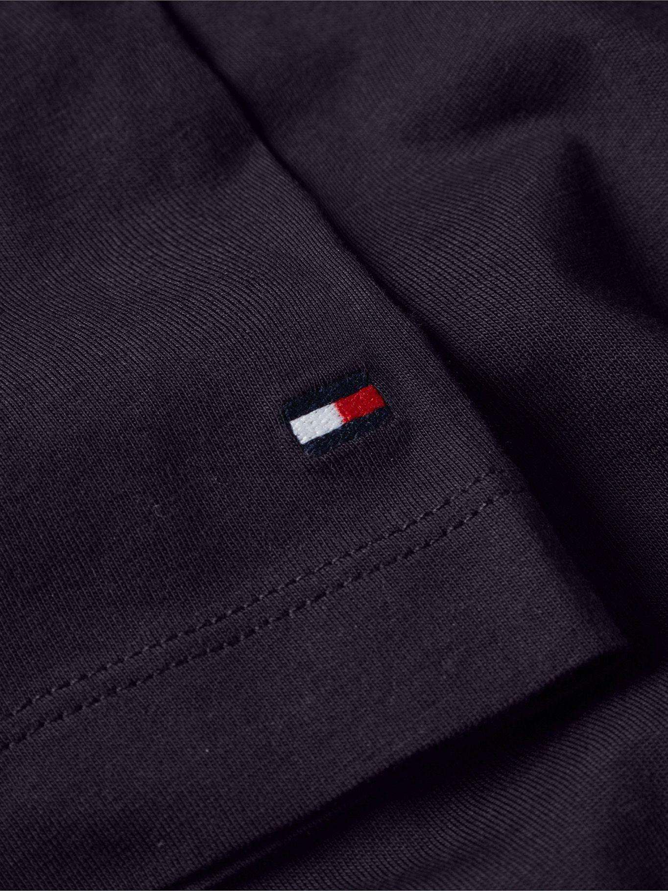 Polera Off Placement Logo Azul Tommy Hilfiger-2