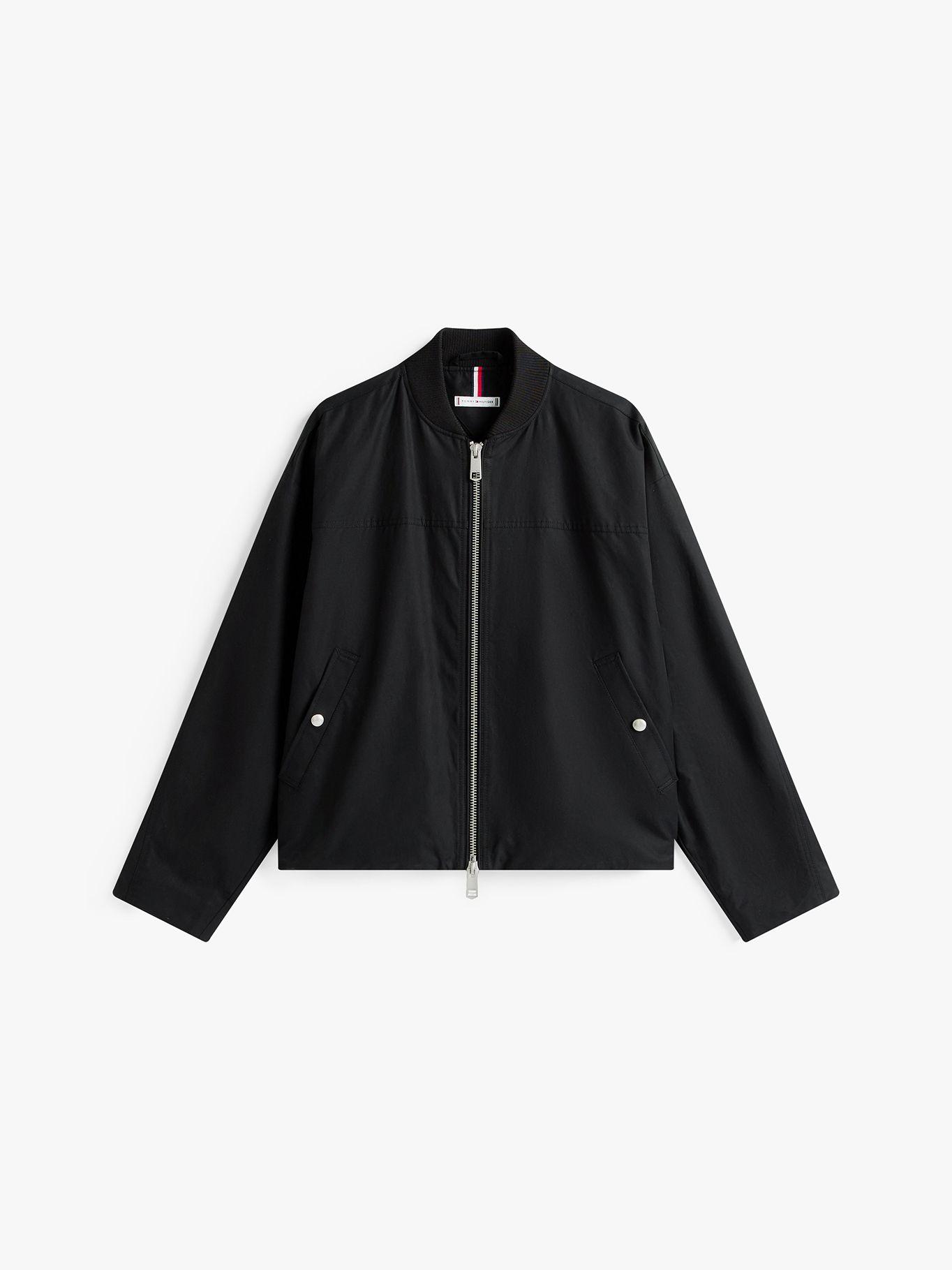 Chaqueta Bomber Solid Con Logo Negro Tommy Hilfiger-4