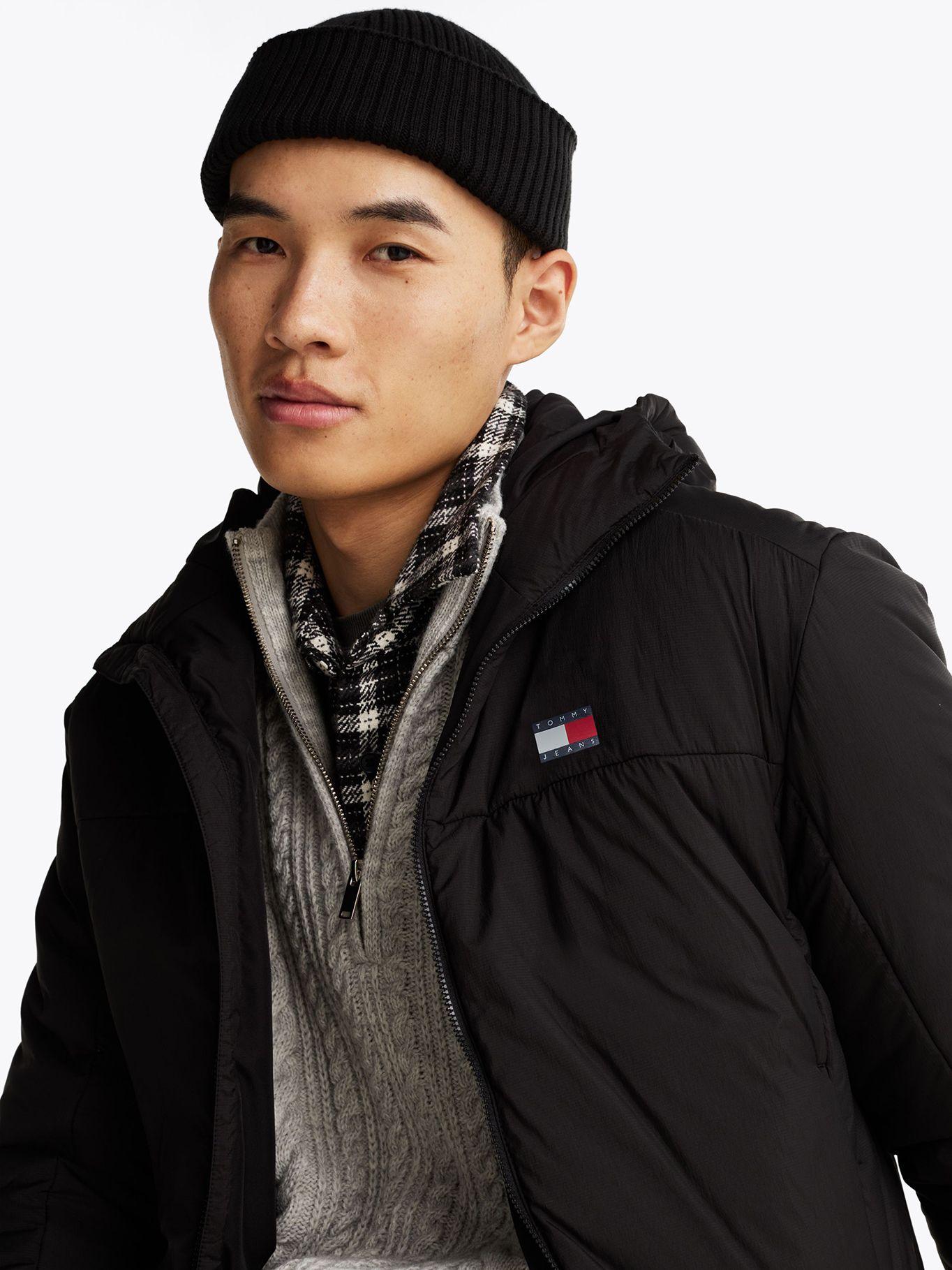 Cortavientos Poly Ligero Negro Tommy Jeans-3