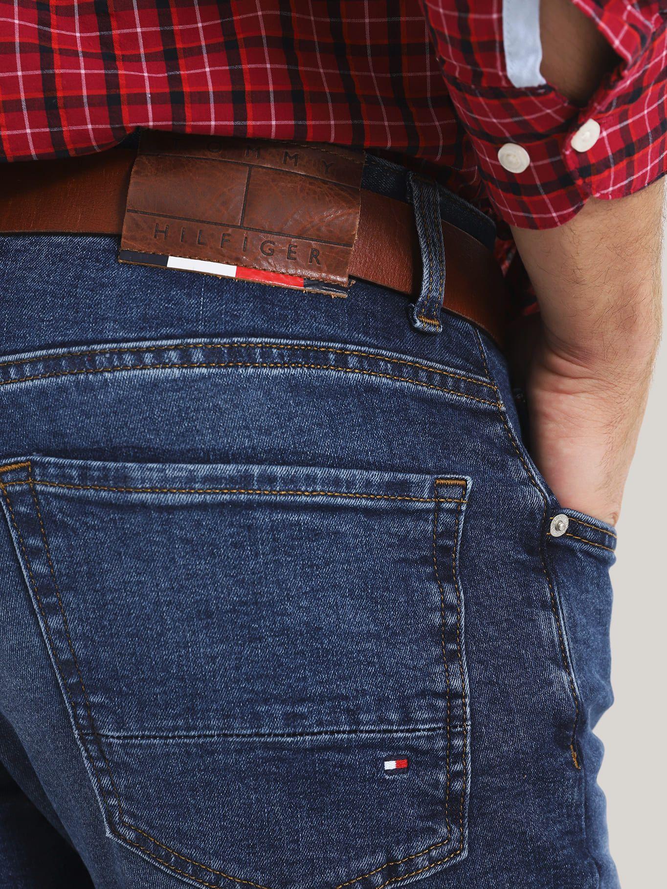 JEANS BLEECKER TH FLEX DESGASTADO AZUL TOMMY HILFIGER-3