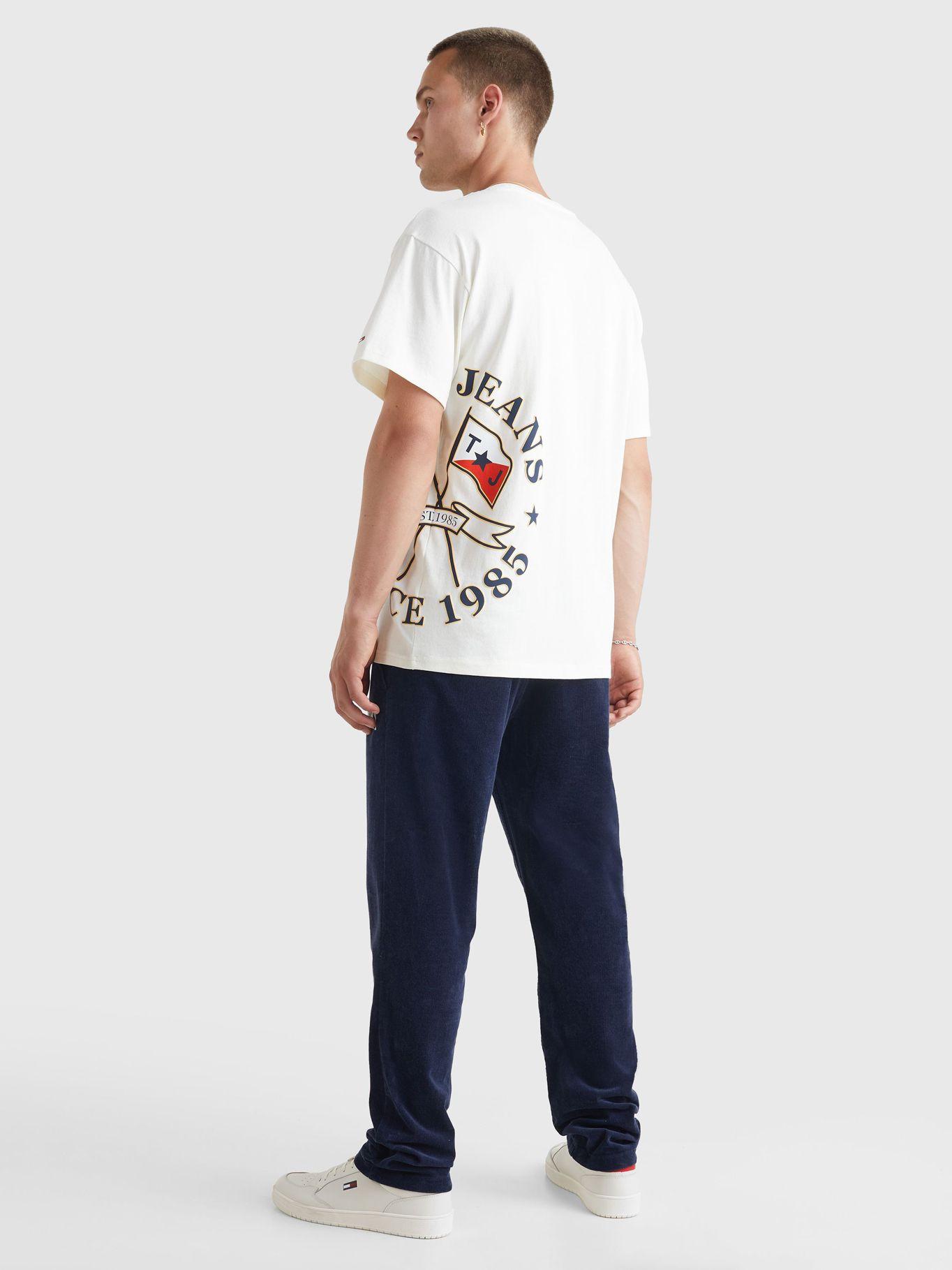 Polera Relaxed Modern Prepy Blanco Tommy Hilfiger-2