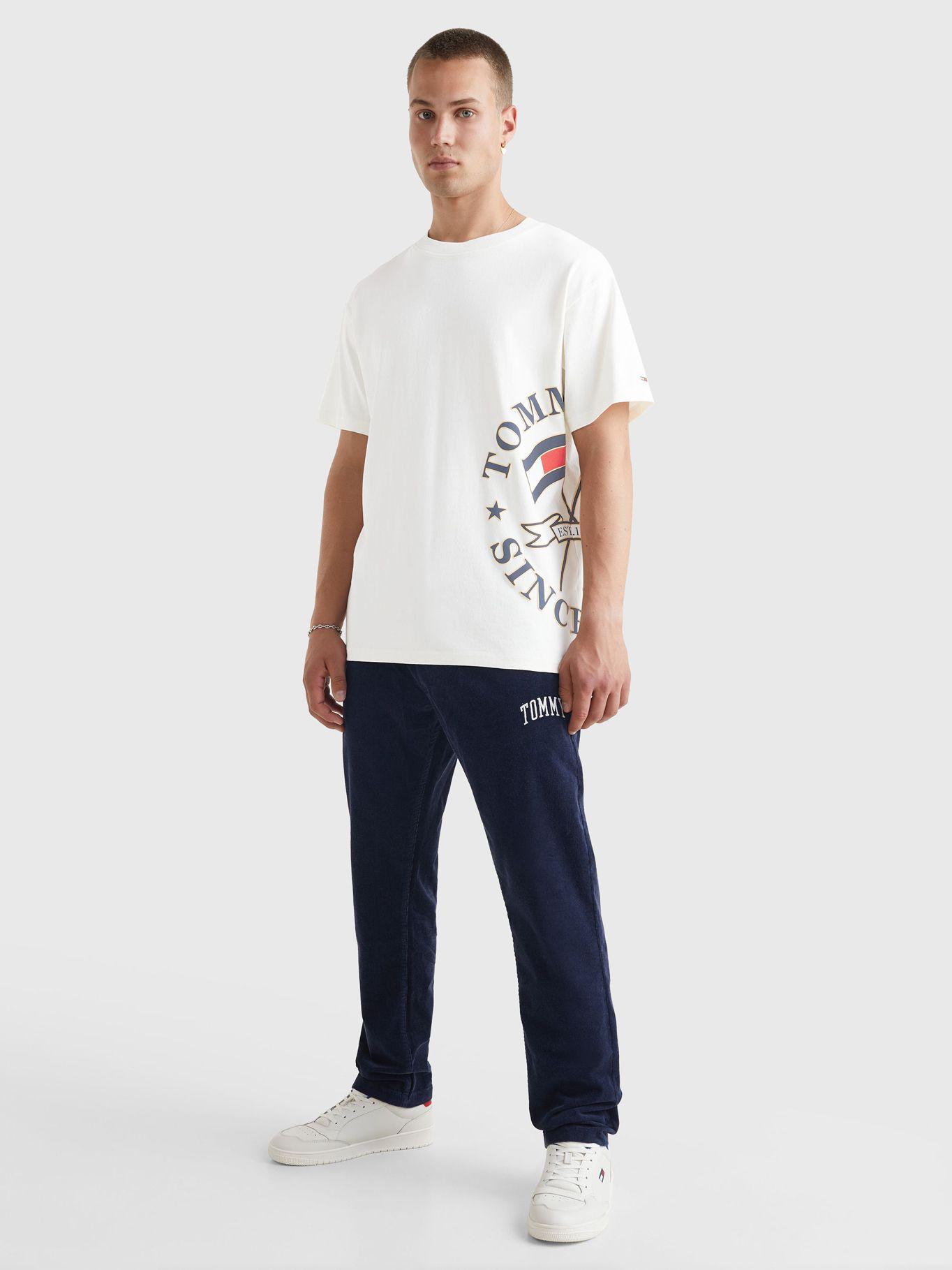 Polera Relaxed Modern Prepy Blanco Tommy Hilfiger-1