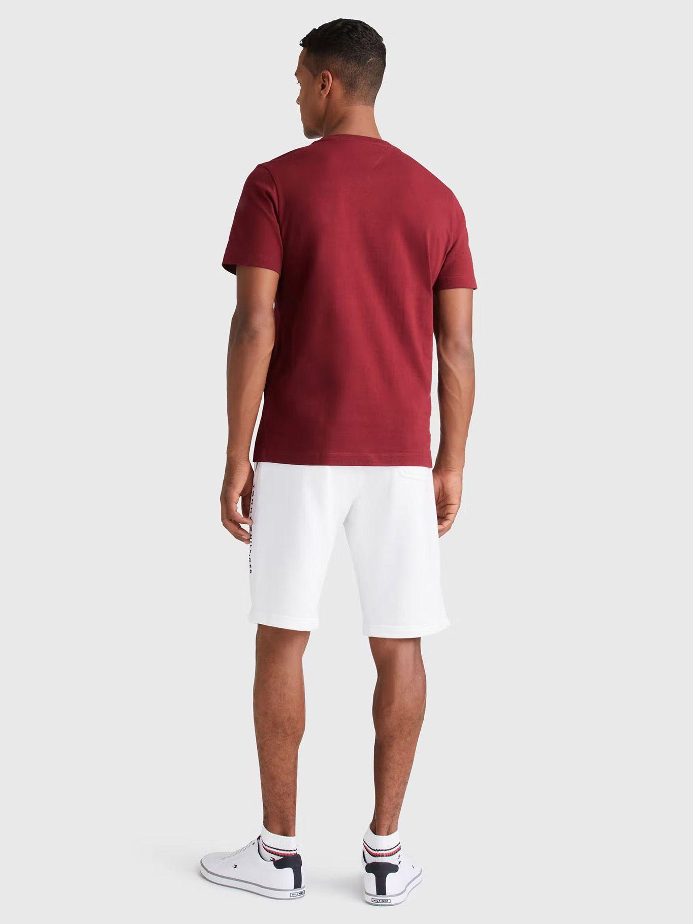 Short De Algodón Con Cordón Blanco Tommy Hilfiger-1