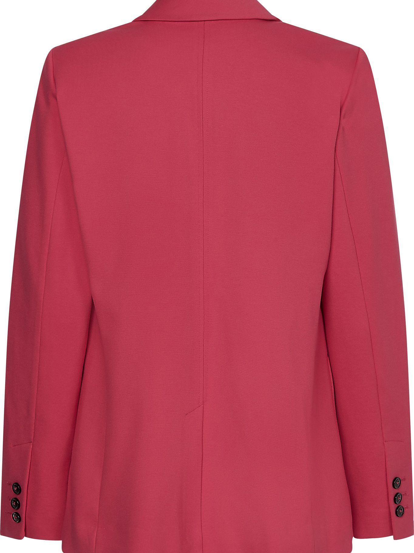 Blazer De Punto Milano Rosado Tommy Hilfiger JN2-1