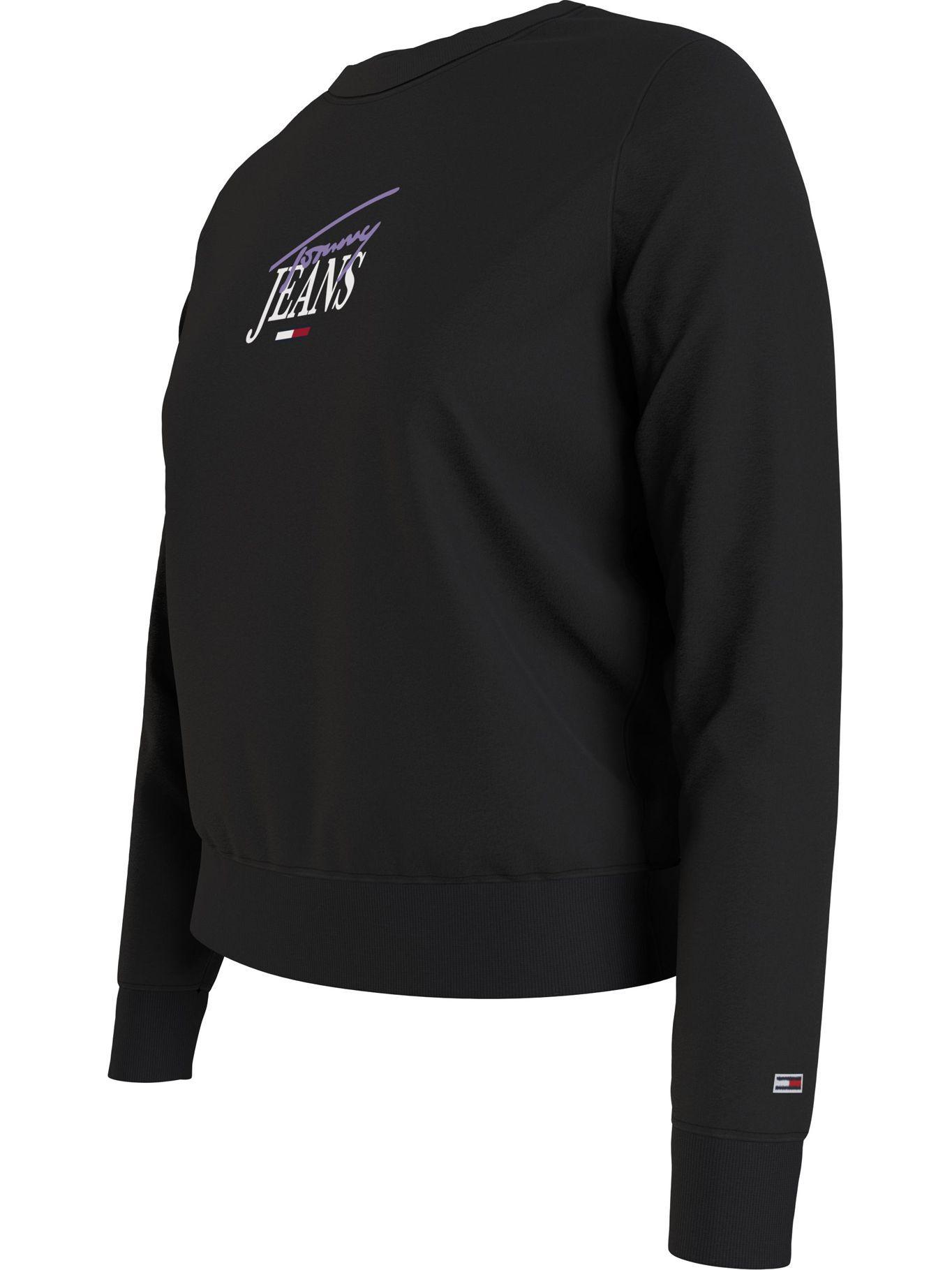 Polerón Essential Logo Negro Tommy Jeans A2-2