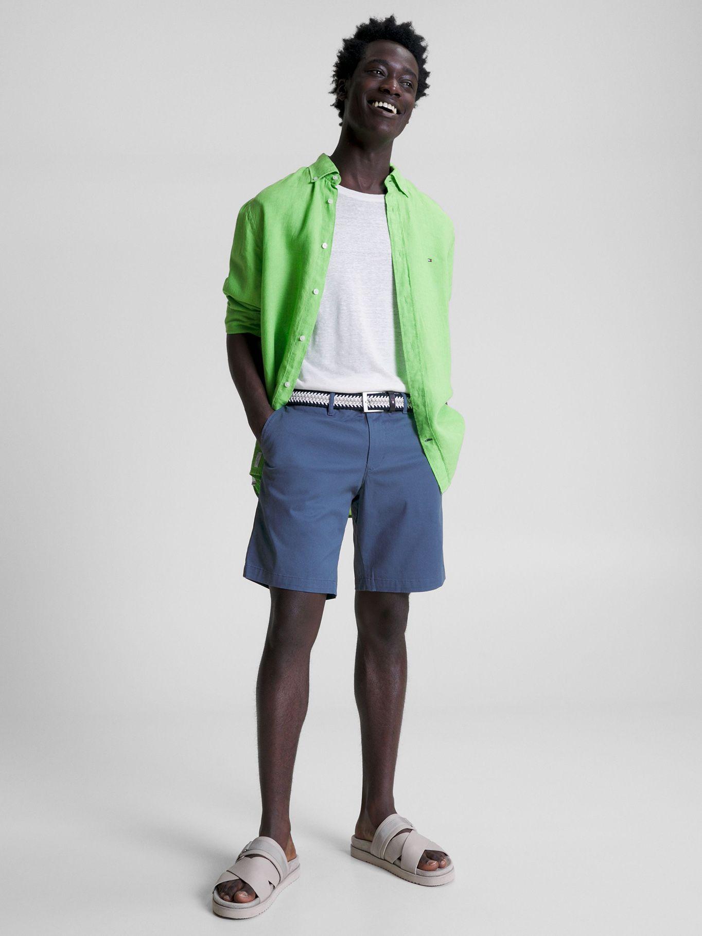 Short Essential 1895 De Algodón Azul Tommy Hilfiger-0
