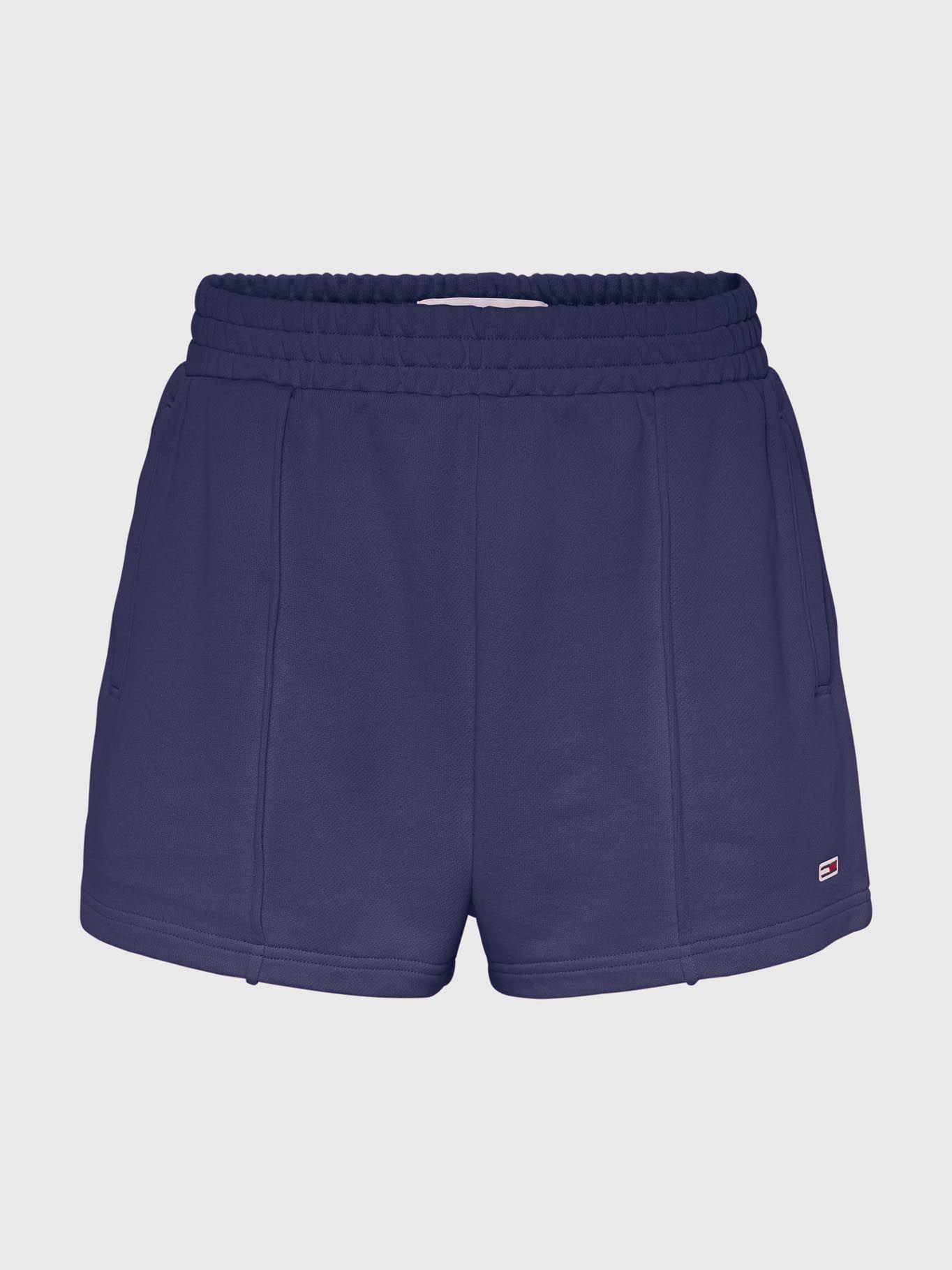 Shorts Essential De Algodón Orgánico Azul Tommy Hilfiger-4