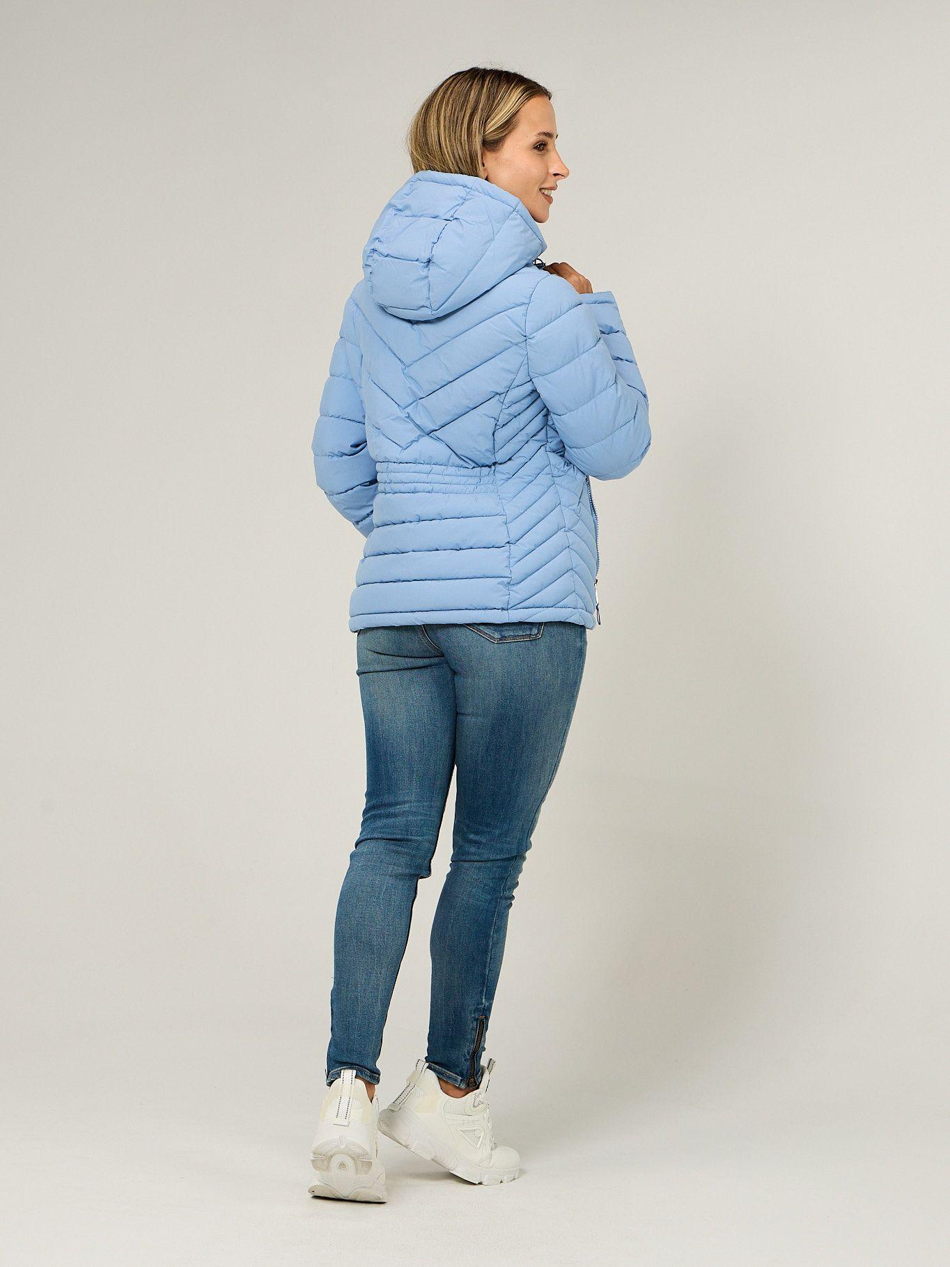 Parka Ligera Acolchada Celeste Tommy Hilfiger-2