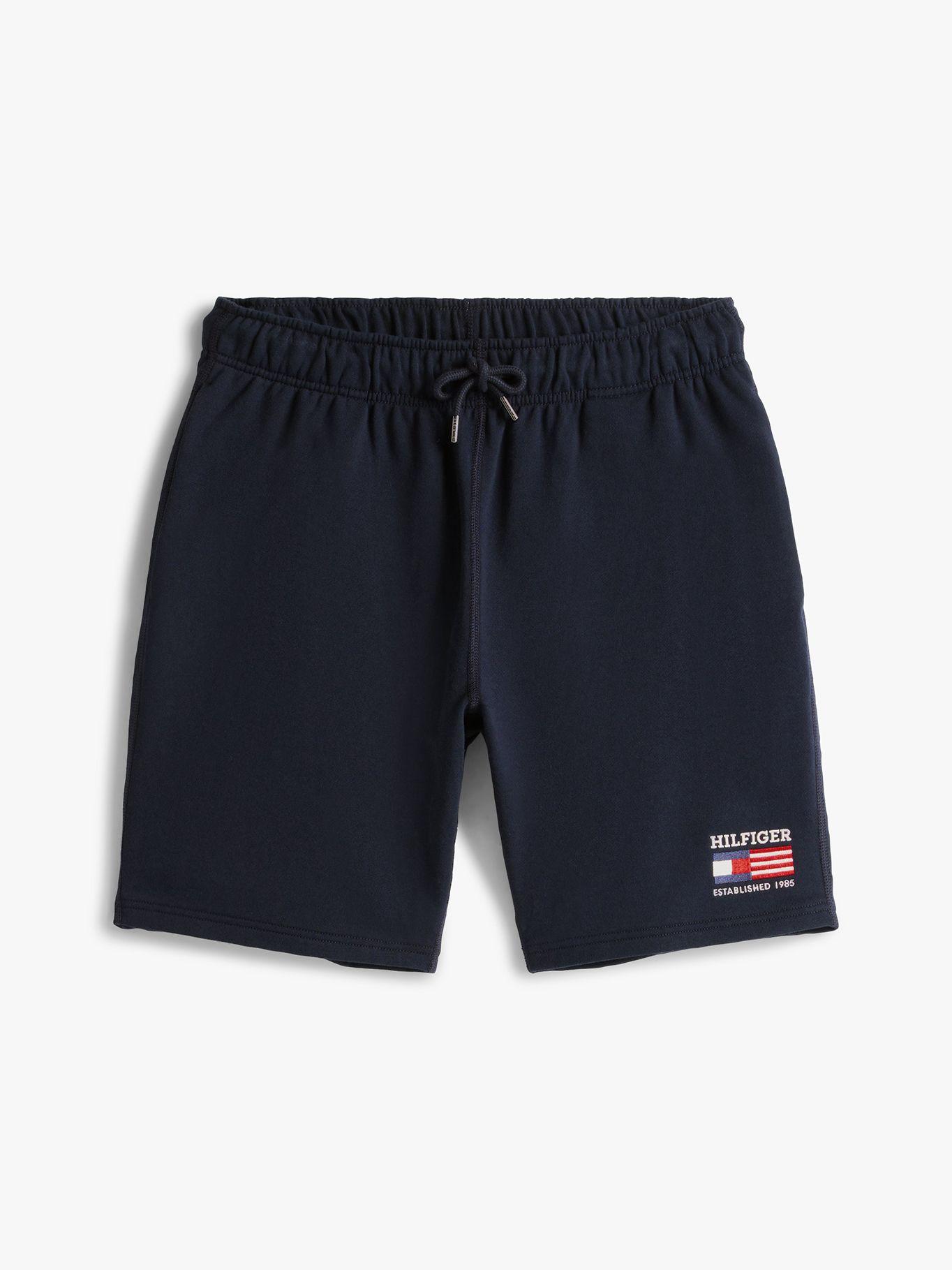 Short Con Logo Bordado Azul Tommy Hilfiger-4
