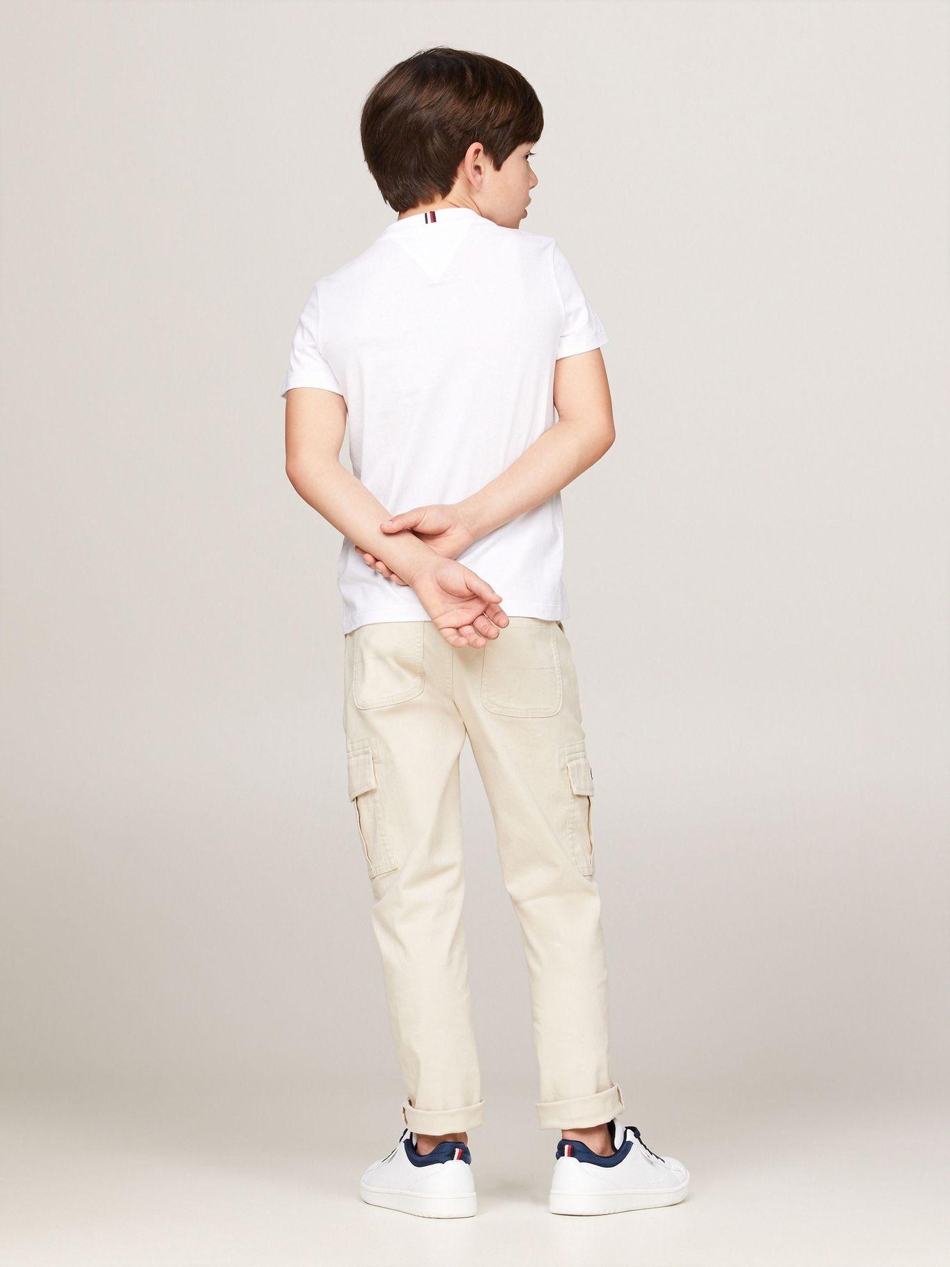 Polera C-Neck Con Logo Icon Blanco Tommy Hilfiger-2