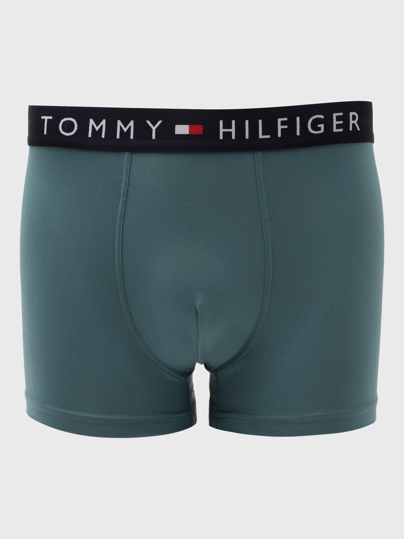 TRUNK SOLID DE MICROFIBRA VERDE TOMMY HILFIGER-0