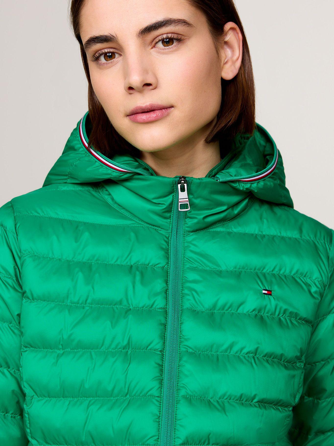 Parka Acolchada Global Stripe Verde Tommy Hilfiger-3