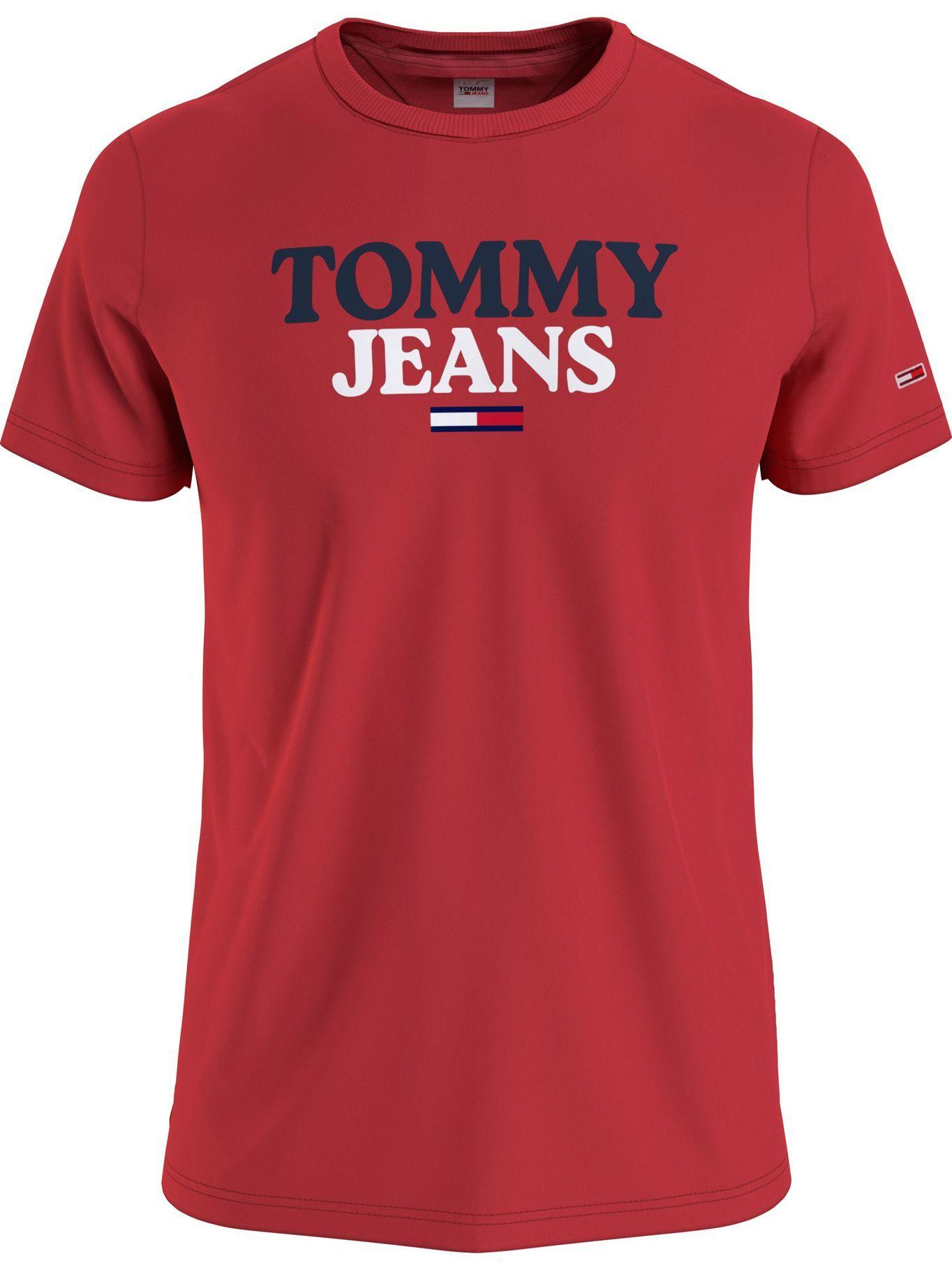 Polera Graphic Logo Rojo Tommy Hilfiger-0