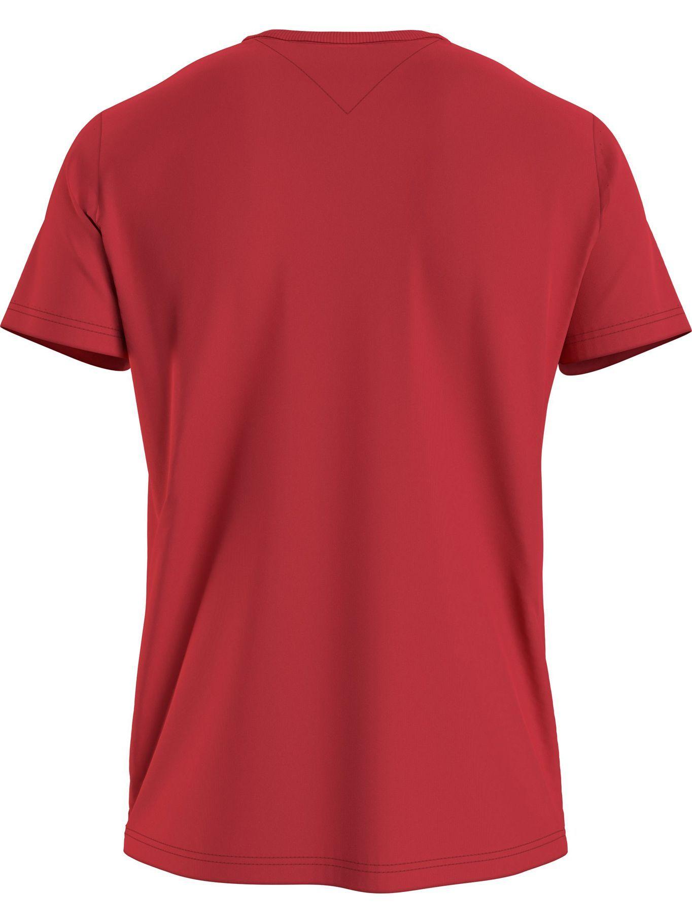 Polera Graphic Logo Rojo Tommy Hilfiger-1