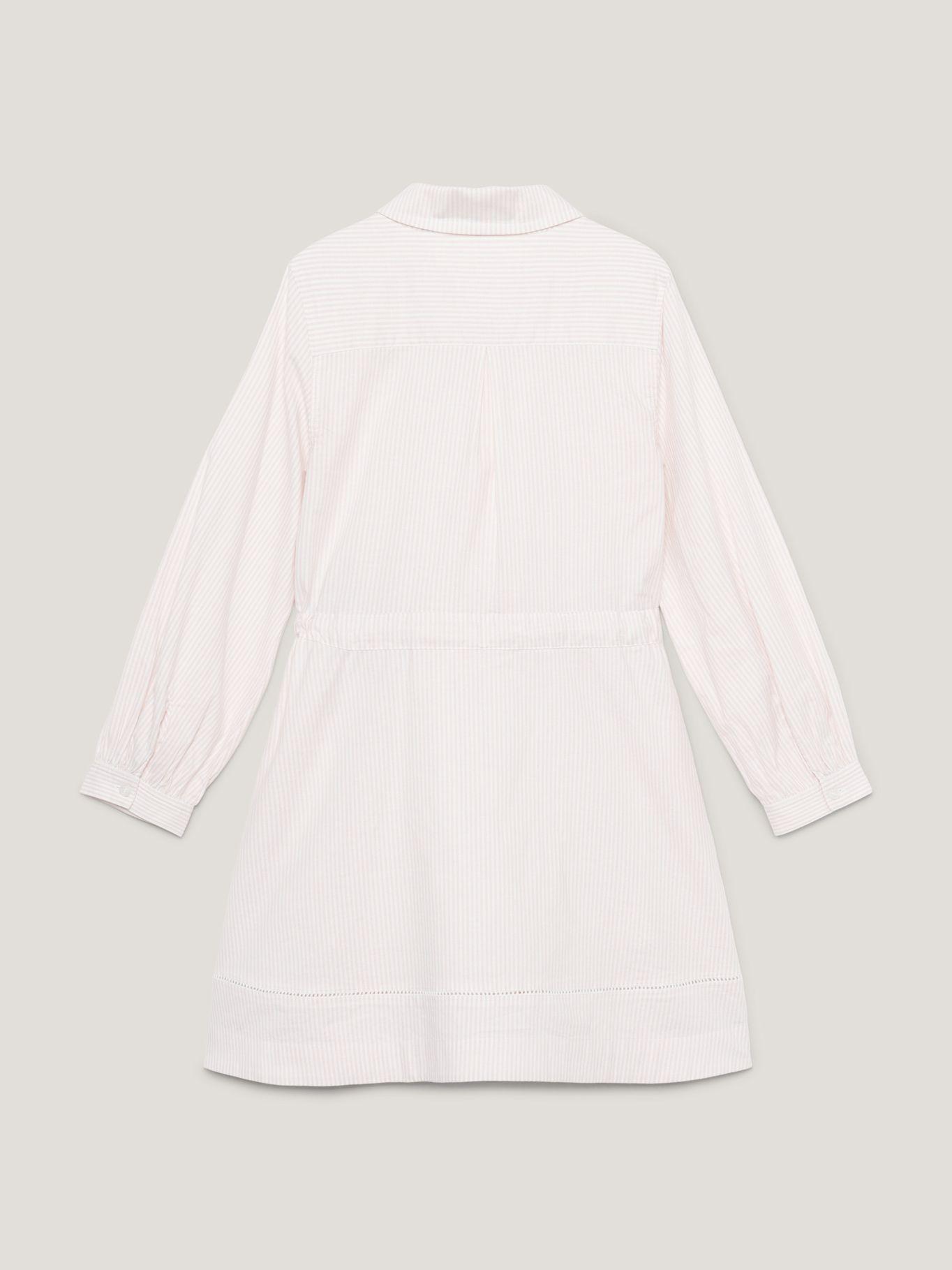 VESTIDO ESSENTIAL RAYAS ITHACA BLANCO TOMMY HILFIGER-1